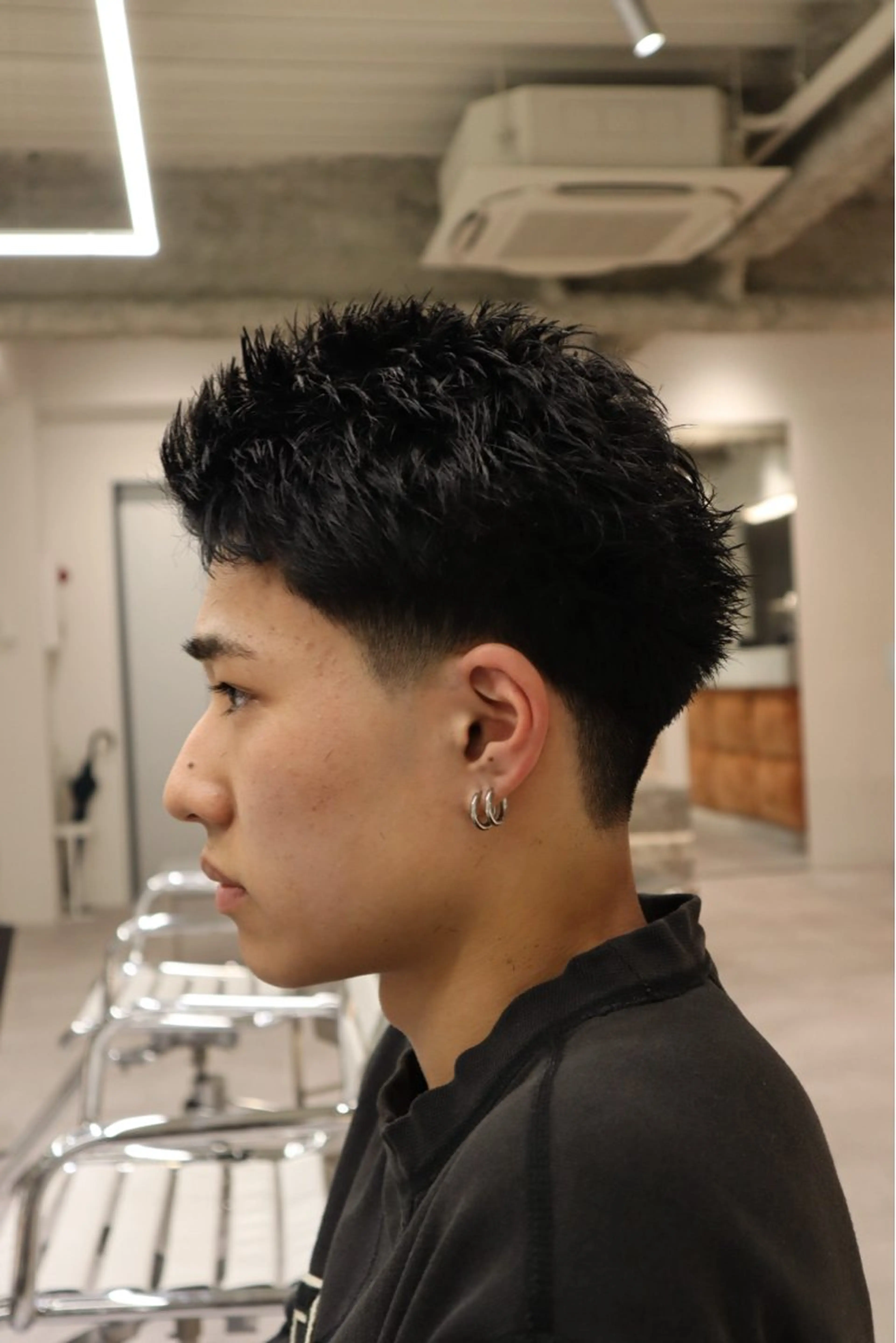ショート メンズ カット トリートメント ヘアセット メンズ特化   西野 晴紀のヘアスタイル