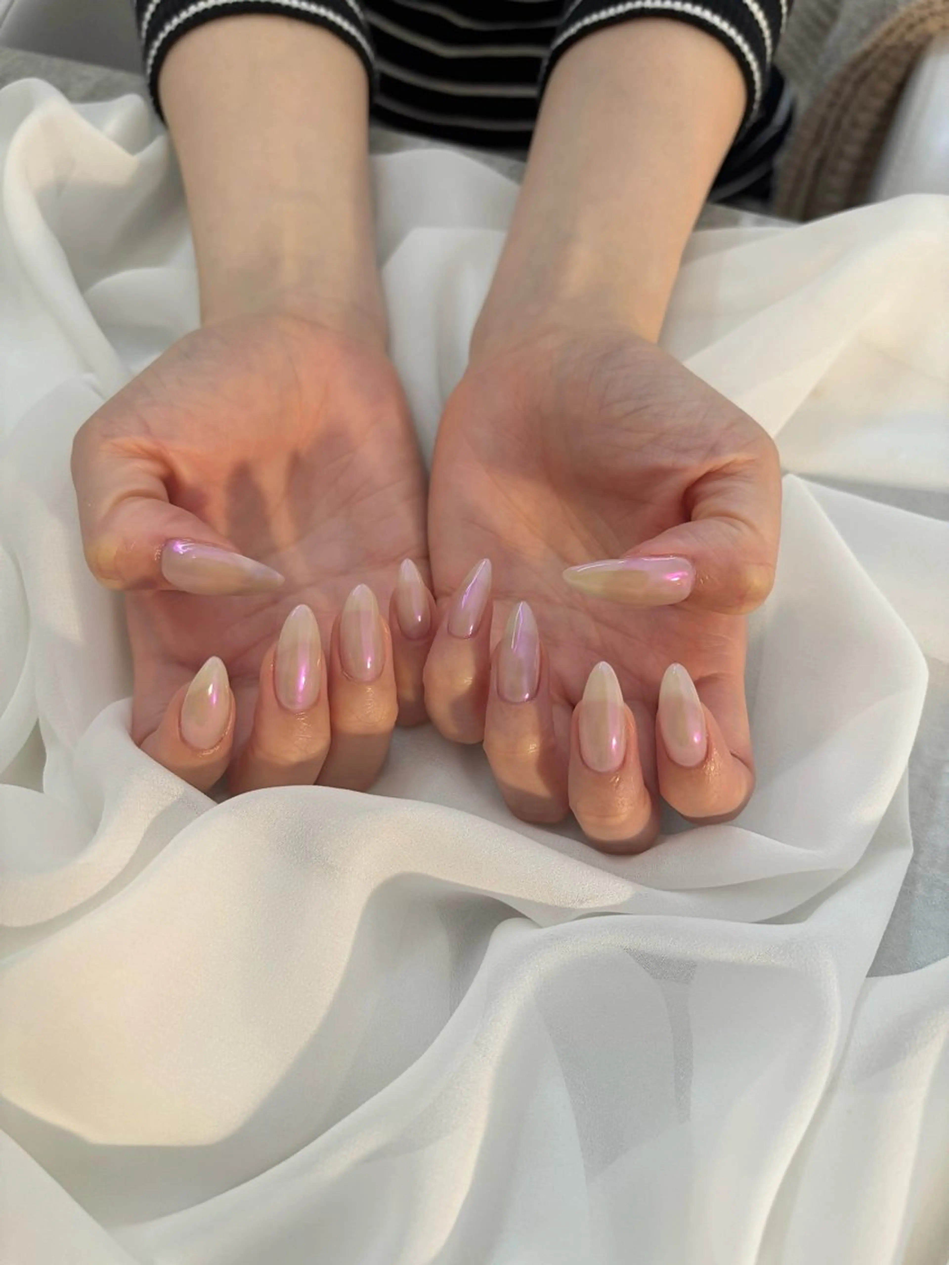 ネイル ミラーネイル ハンドネイル soirée所属・nail salon Soiréeのネイルデザイン