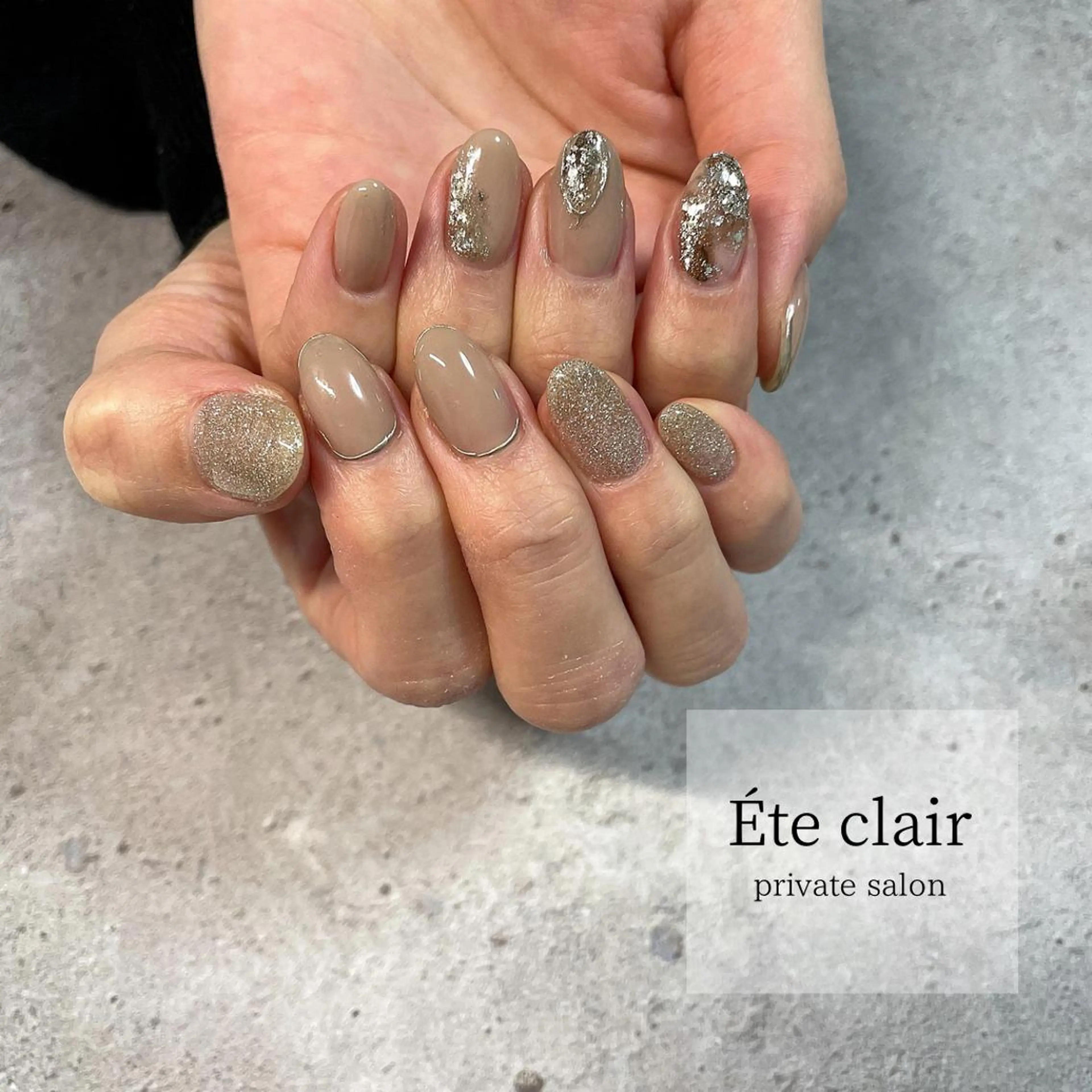 ネイル ハンドネイル Ète clair エテクレールのネイルデザイン
