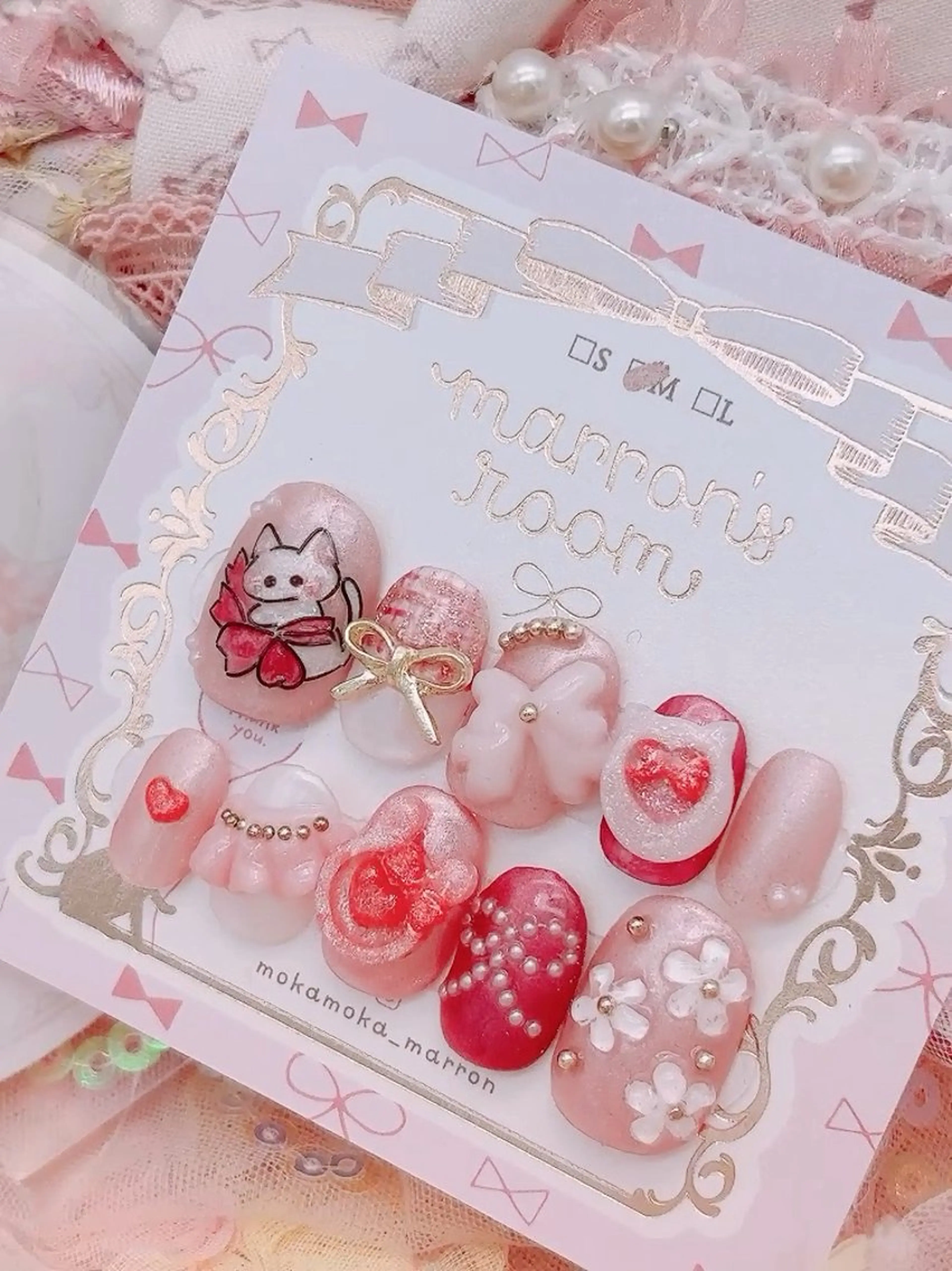 ネイル marron's roomのネイルデザイン