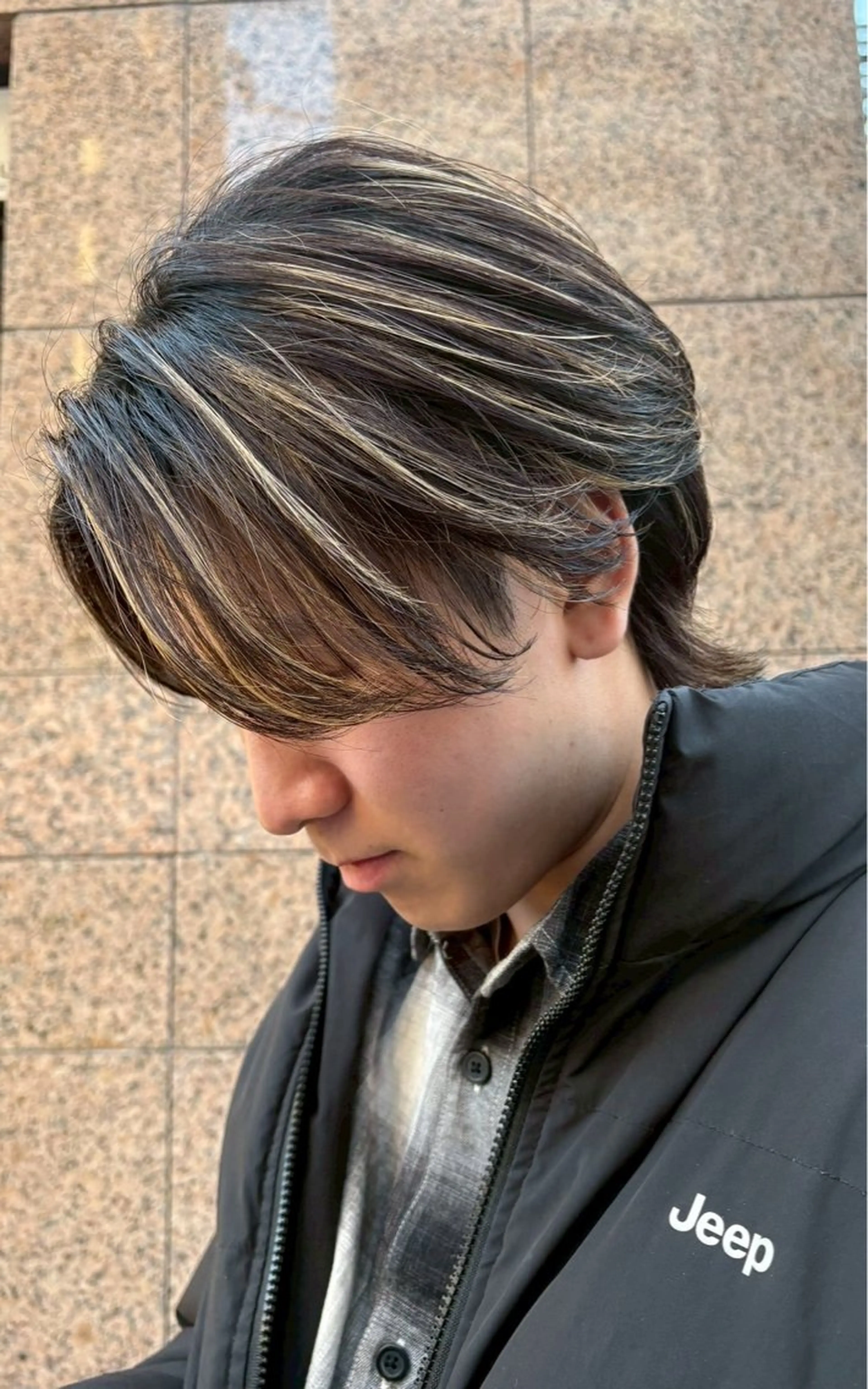 メンズ アイブロウ メンズウルフカット ウルフカット レディースカット特化 無料Mayuのヘアスタイル