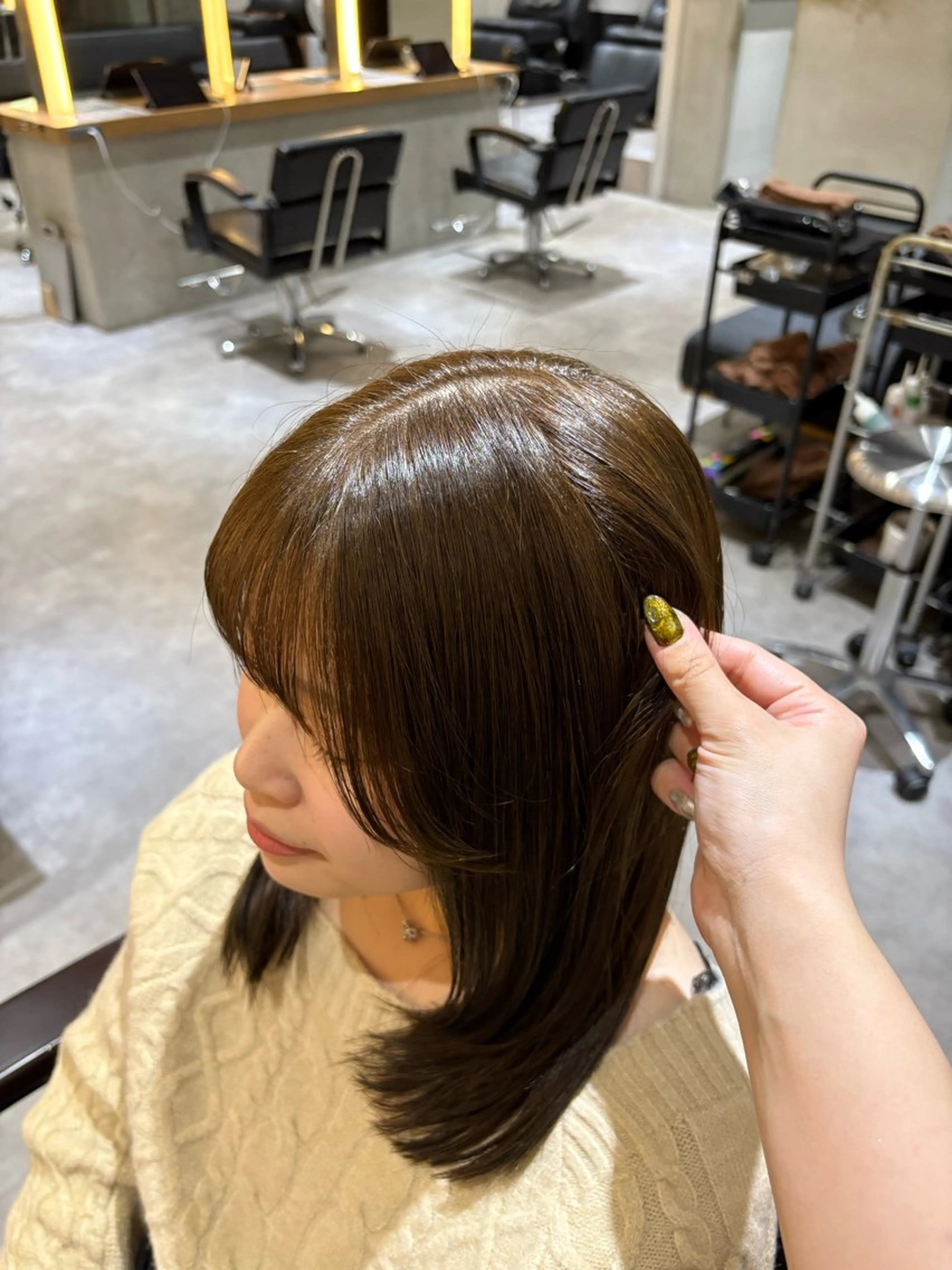 カラー ヘアカラー 🌿レイヤー/暖色/ 艶カラー/Rukiのヘアスタイル