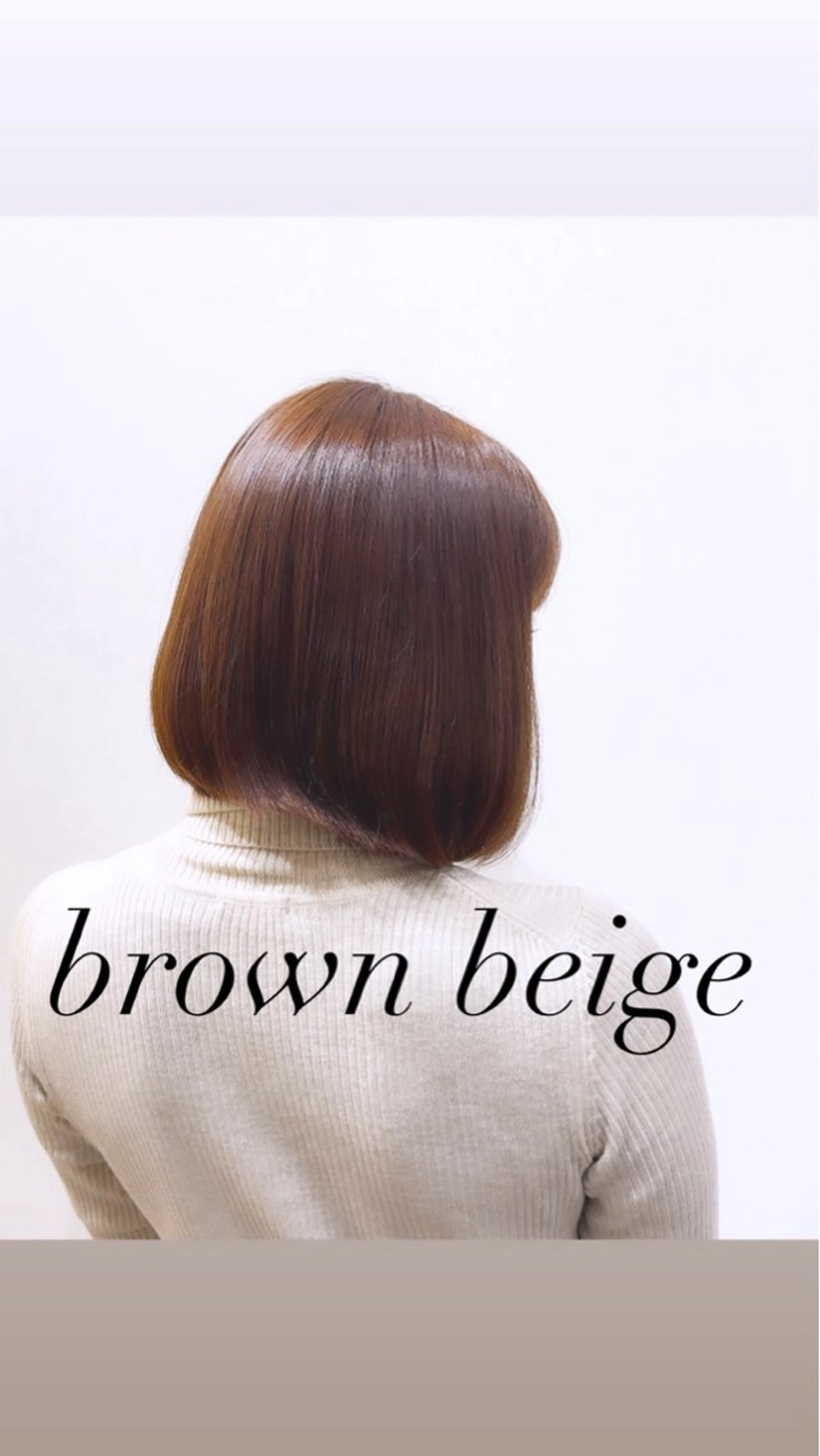 ショート カラー ブラウンカラー 透明感カラー ALBUM 新宿店所属・ALBUM \ＭＡＹＡのヘアスタイル