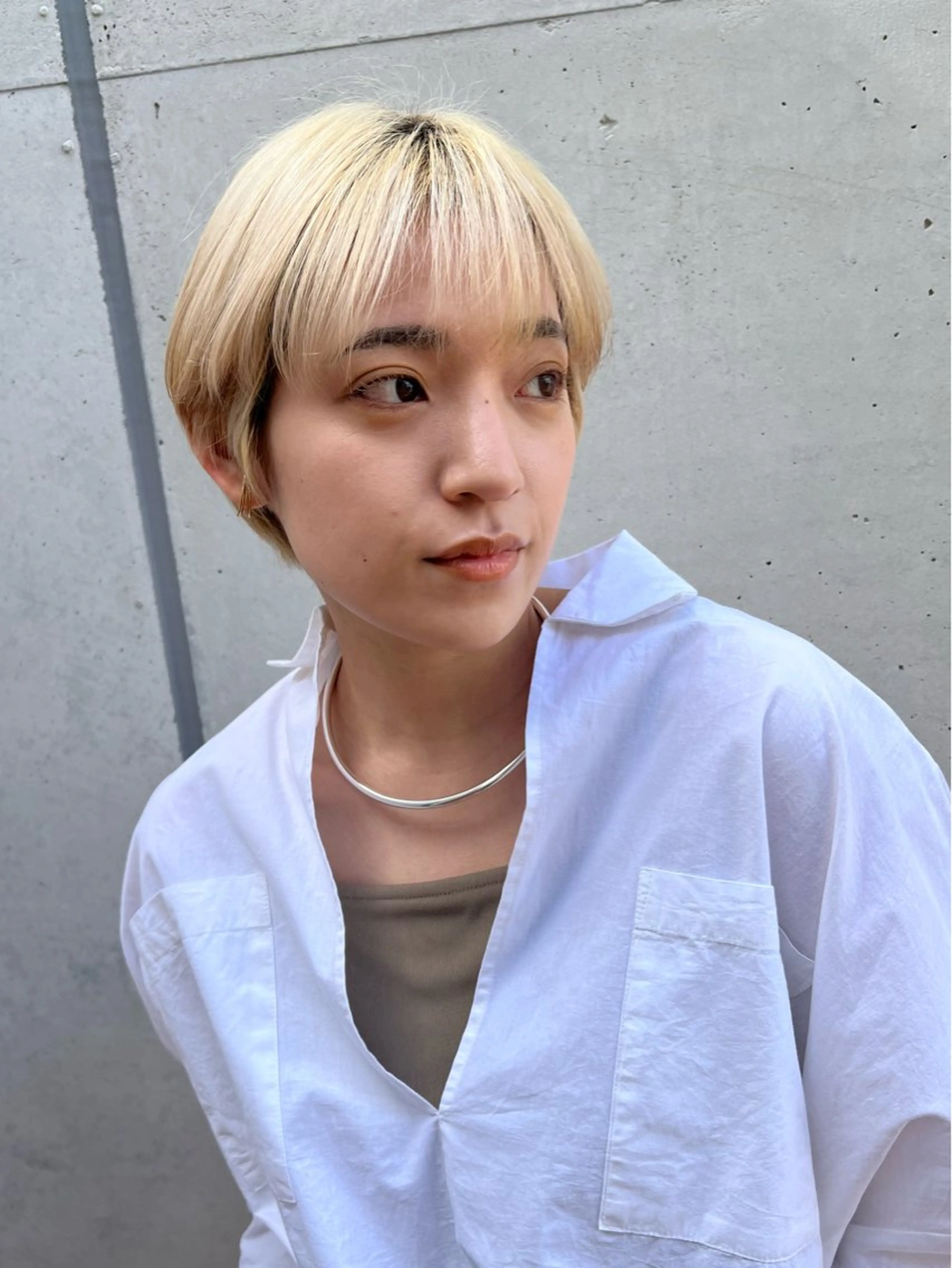 ショート ショートヘア カット 高木 麻知子のヘアスタイル
