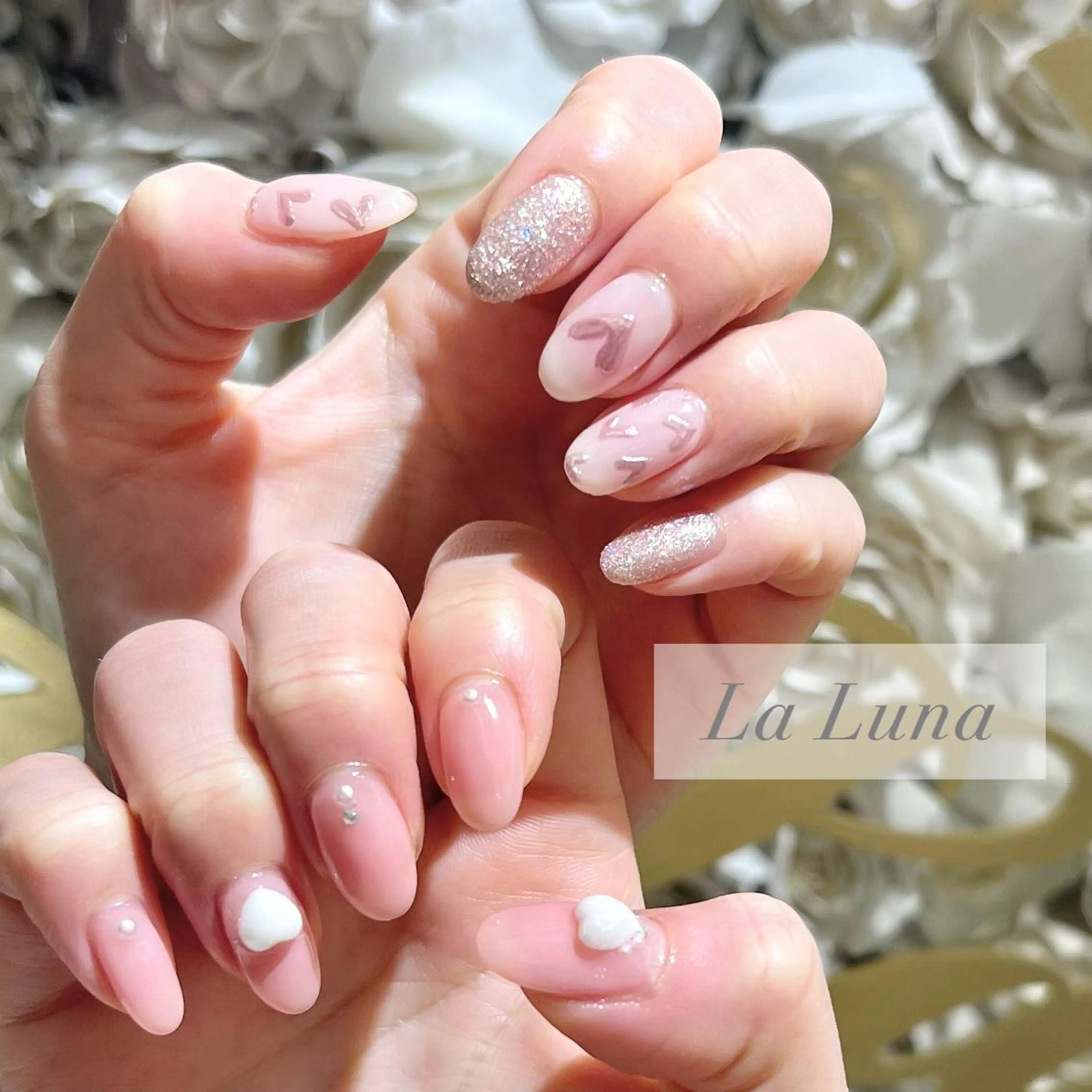 ネイル ハンドネイル ＬａＬｕｎａ🌙 natsukiのネイルデザイン