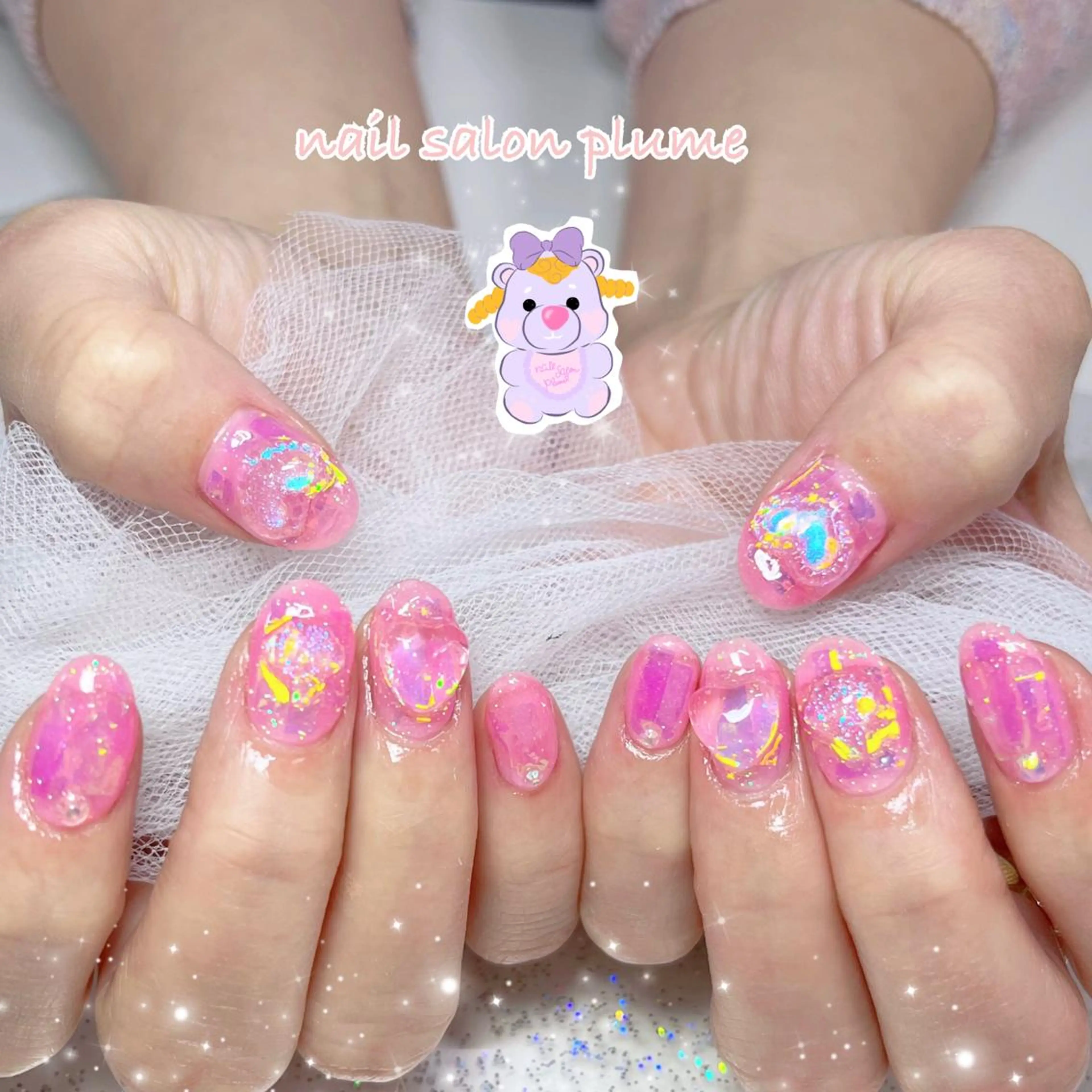 マツエク・マツパ ハンドネイル plume nail ☆韓国ネイルのネイルデザイン