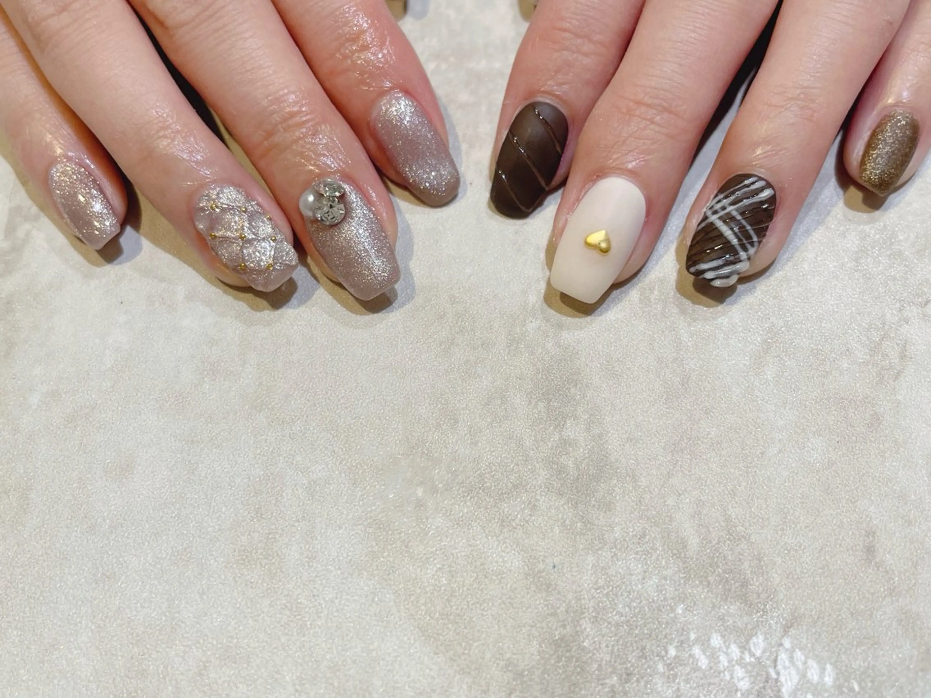 ネイル 舞田 苑香のネイルデザイン