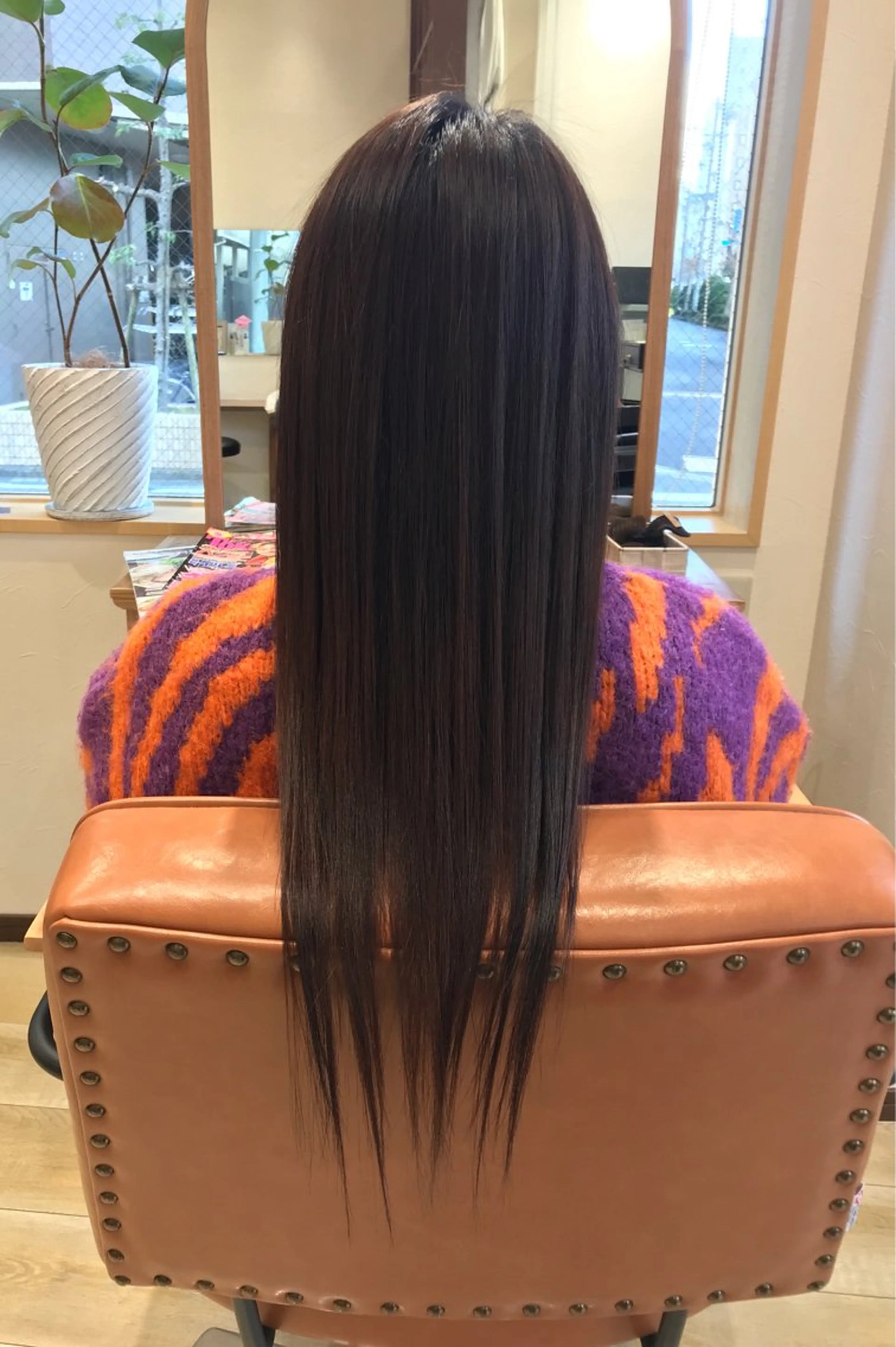 ロング 縮毛矯正 トリートメント hanna所属・齊藤 しずかのヘアスタイル