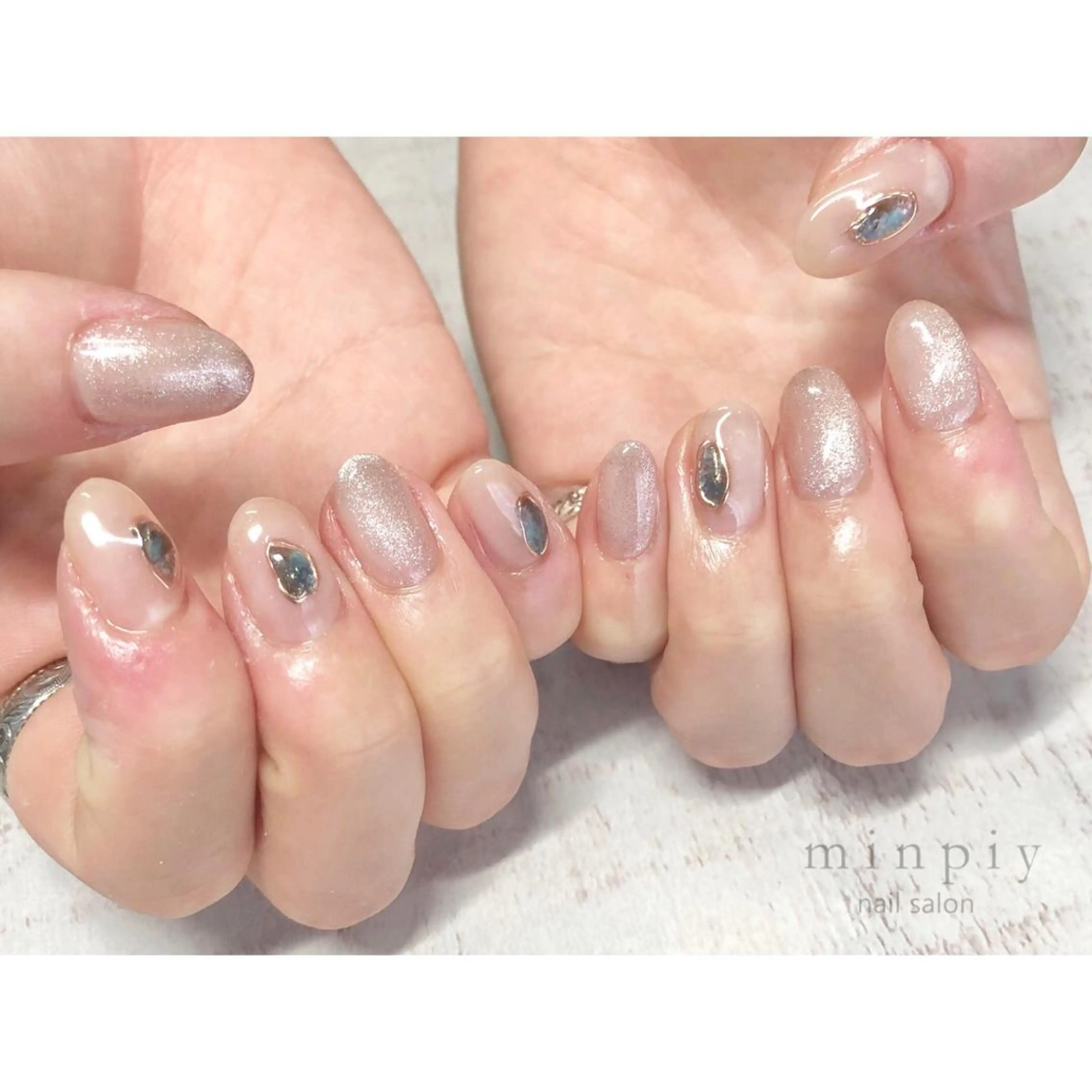 ネイル 𖡼 yumenoのネイルデザイン