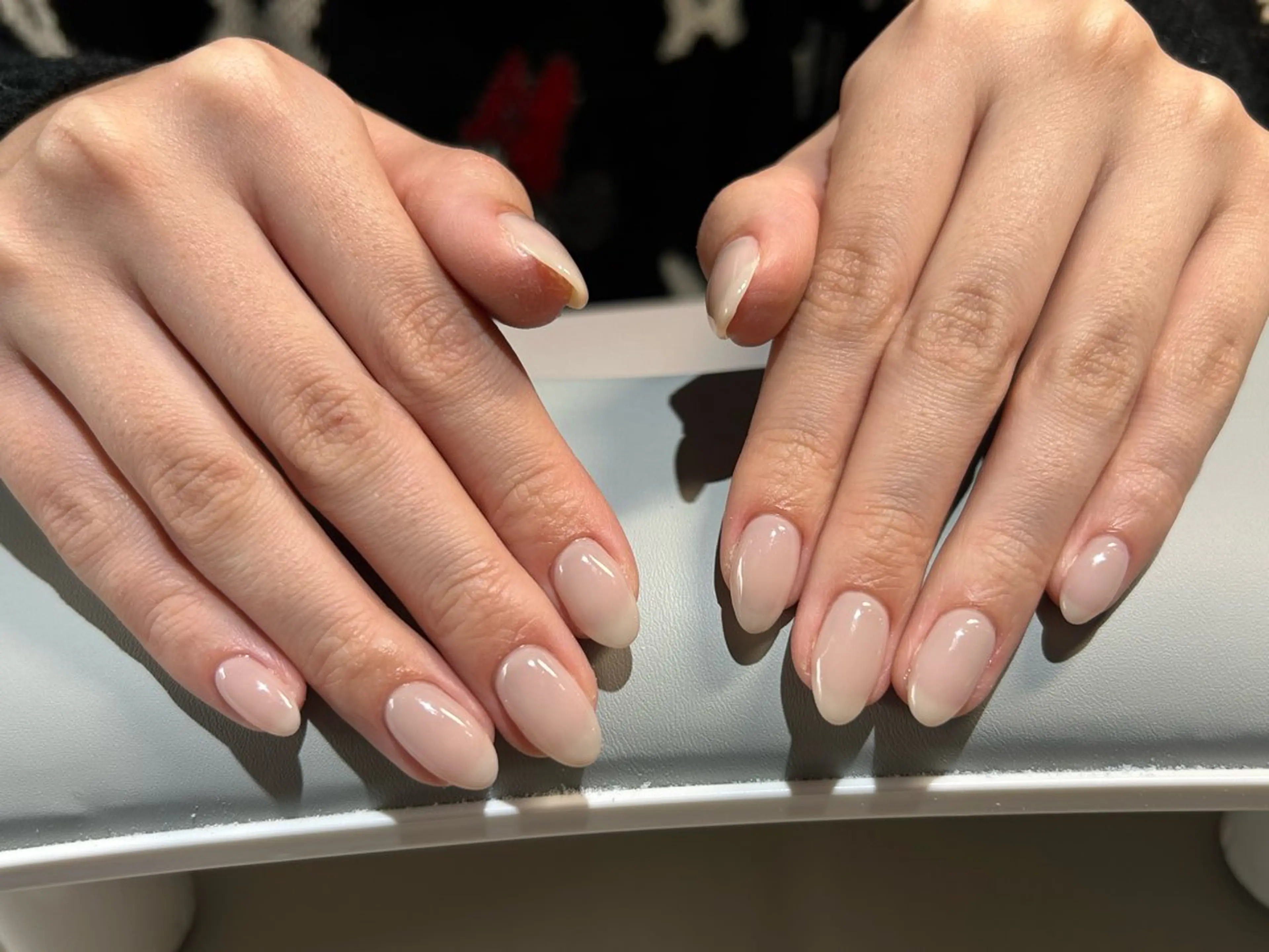 ネイル ワンカラーネイル OAK eyelash&nail 新潟所属・森山 ミチカのネイルデザイン