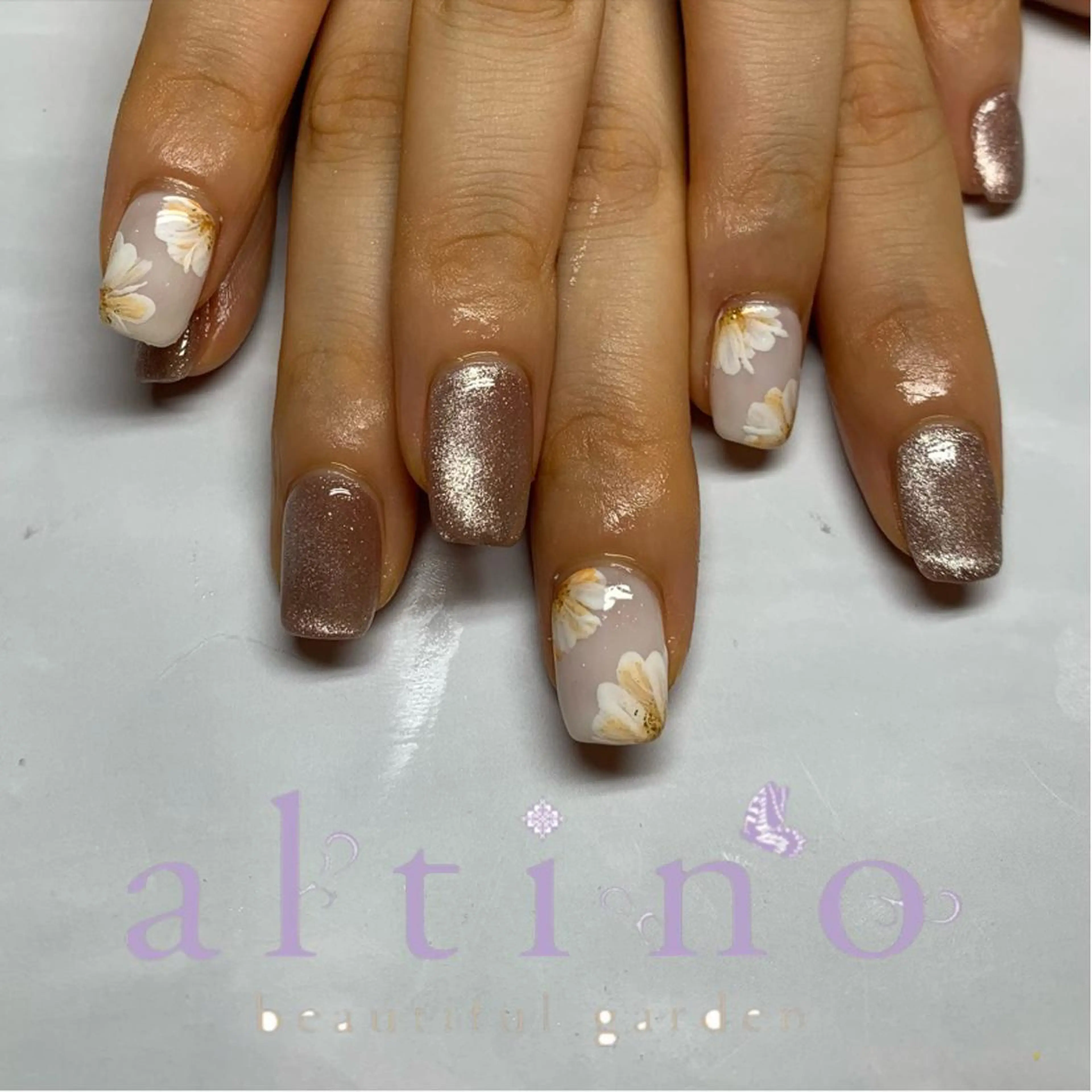 ネイル ハンドネイル nail atelier  new moon所属・森 貴子のネイルデザイン