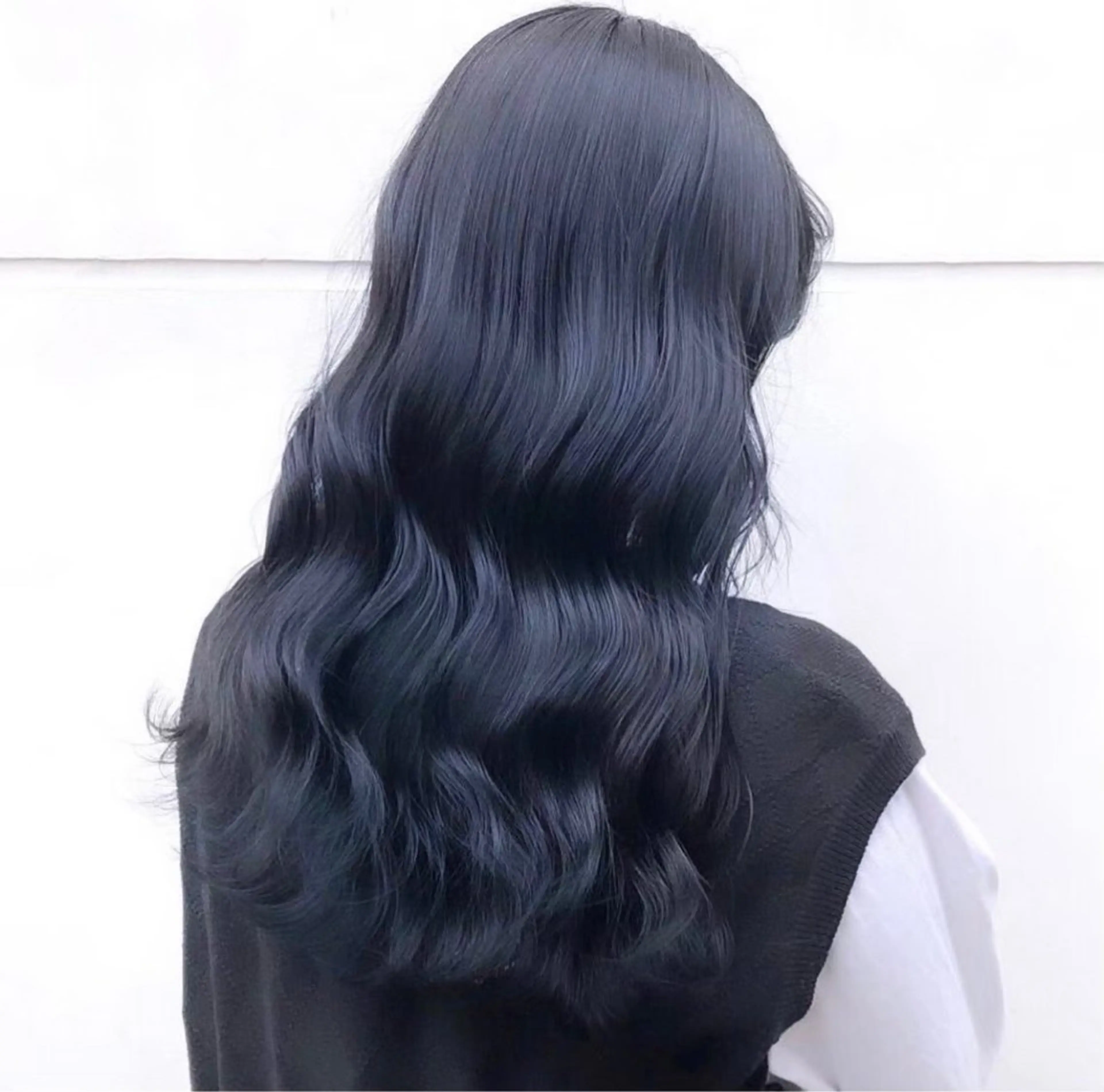 セミロング カラー ヘアアレンジ ヘアカラー トリートメント ♥️切りっぱなし/ 艶カラー/mahoのヘアスタイル