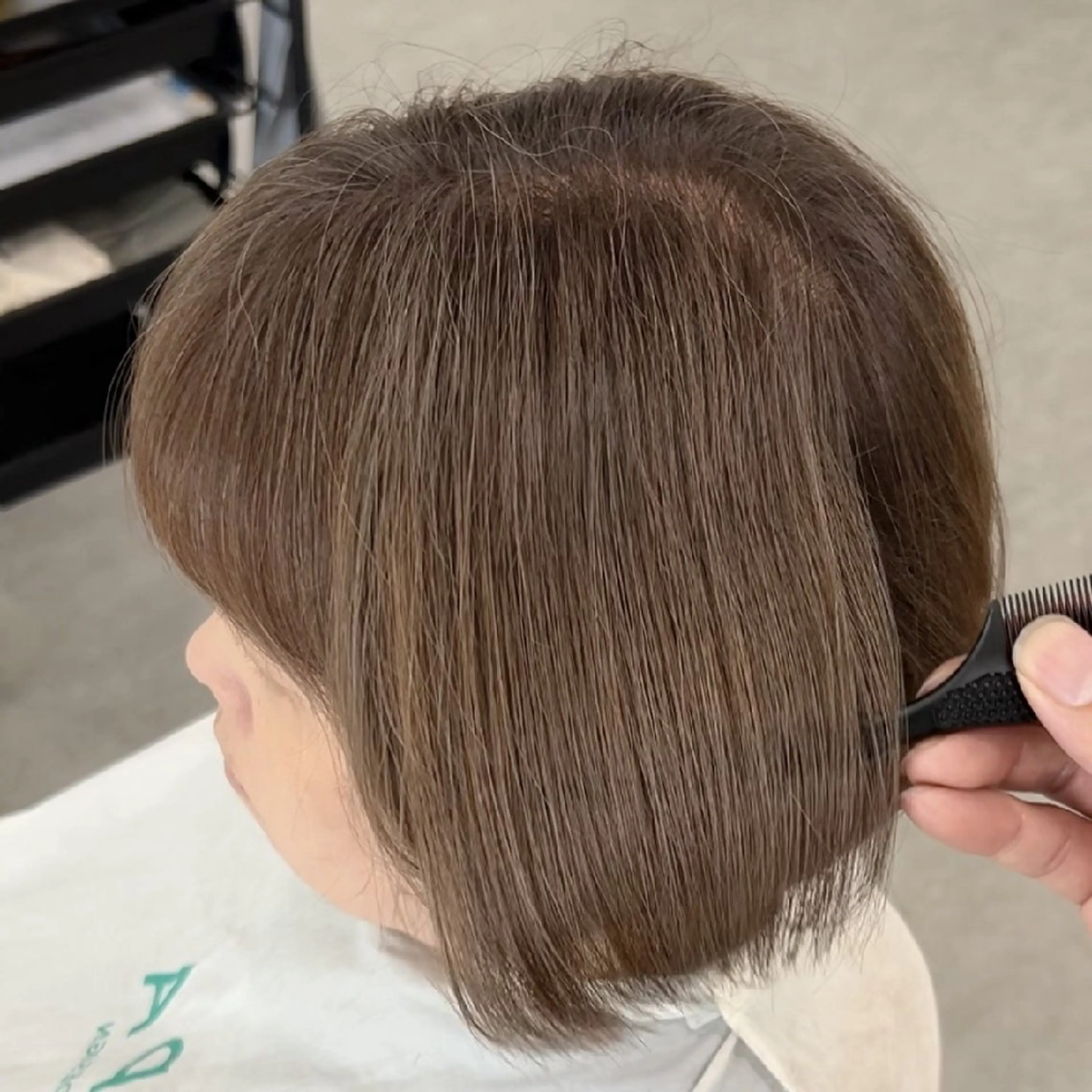 ミディアム カラー ベージュカラー 安達まい/ インナーカラー✨のヘアスタイル