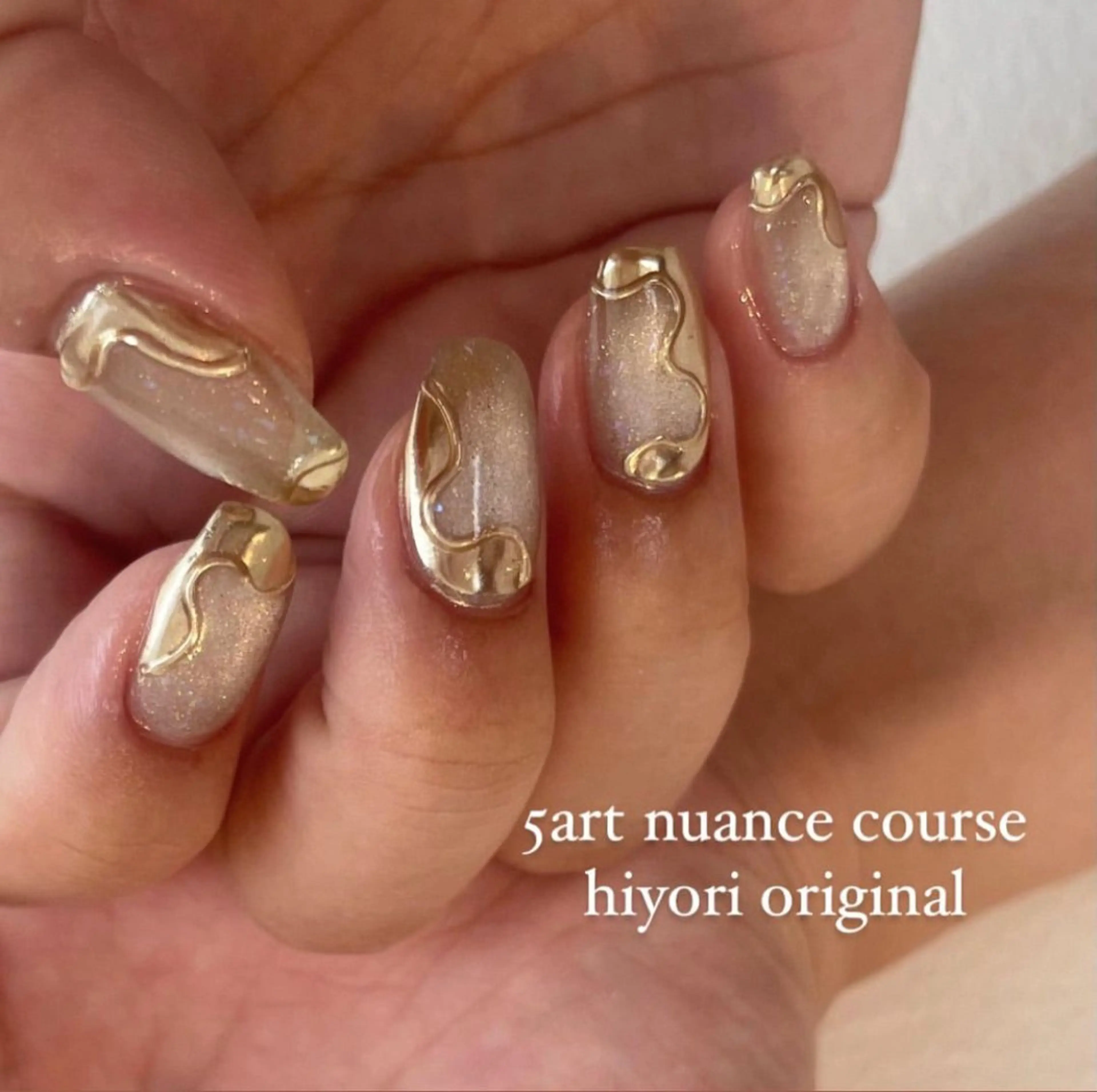 ネイル ニュアンスネイル ハンドネイル pétit所属・pétit hiyoriのネイルデザイン
