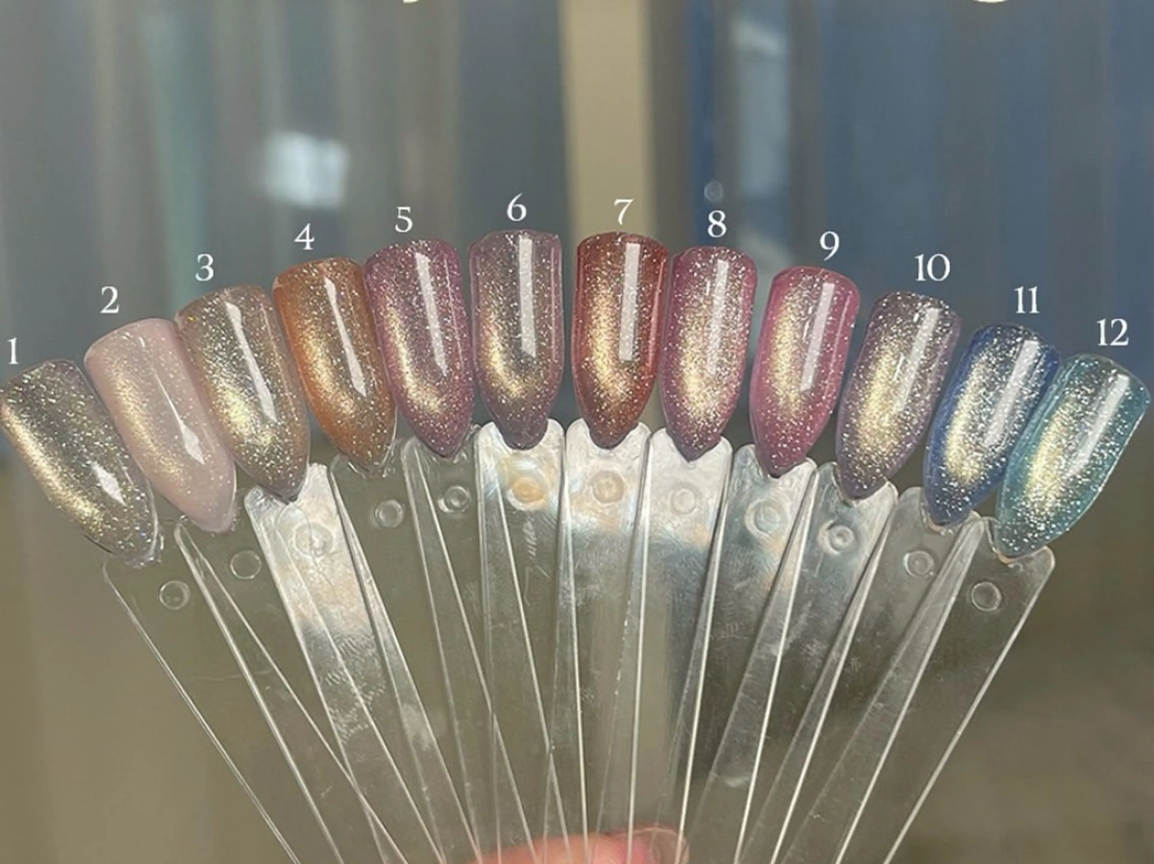 ネイル フラッシュネイル フラッシュマグ マグネットネイル La’Belle nail_のネイルデザイン