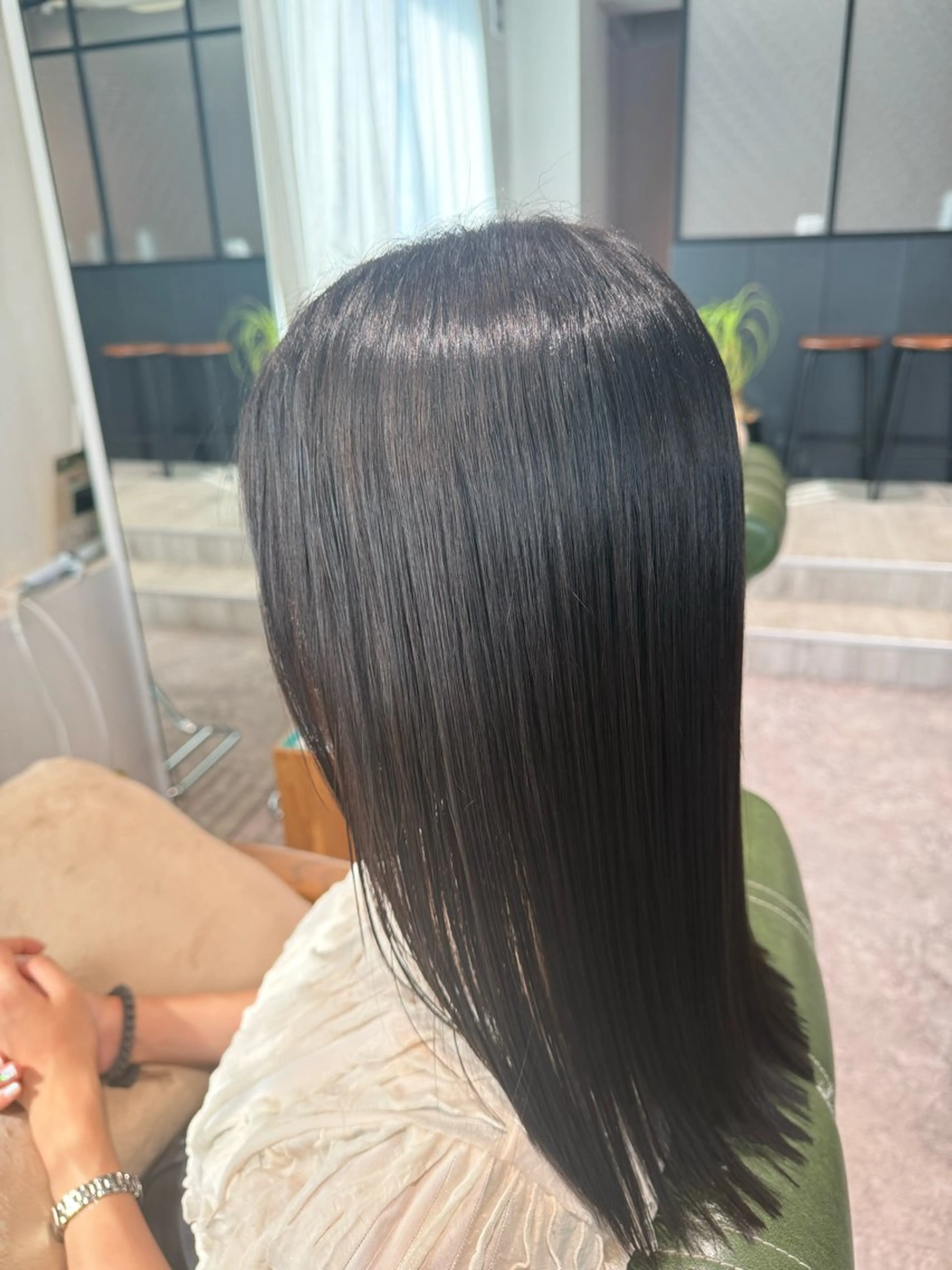 ロング カット 縮毛矯正 トリートメント Lit.自由が丘（SENJYU自由が丘）所属・【髪質改善/美髪】 ⭐️川嶋 陸央⭐️のヘアスタイル