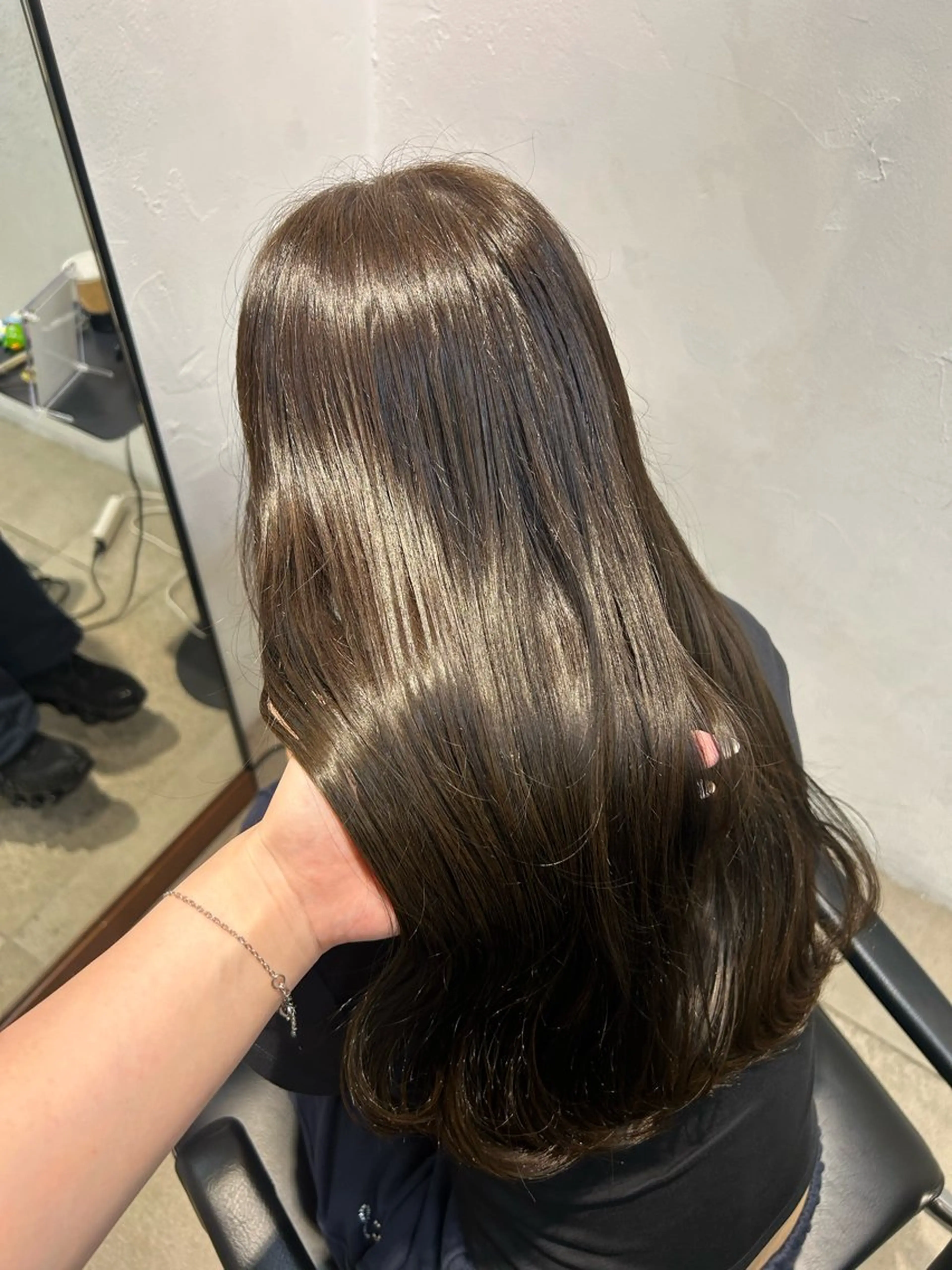 ロング ヘアカラー トリートメント Lomalia Yuukaのヘアスタイル