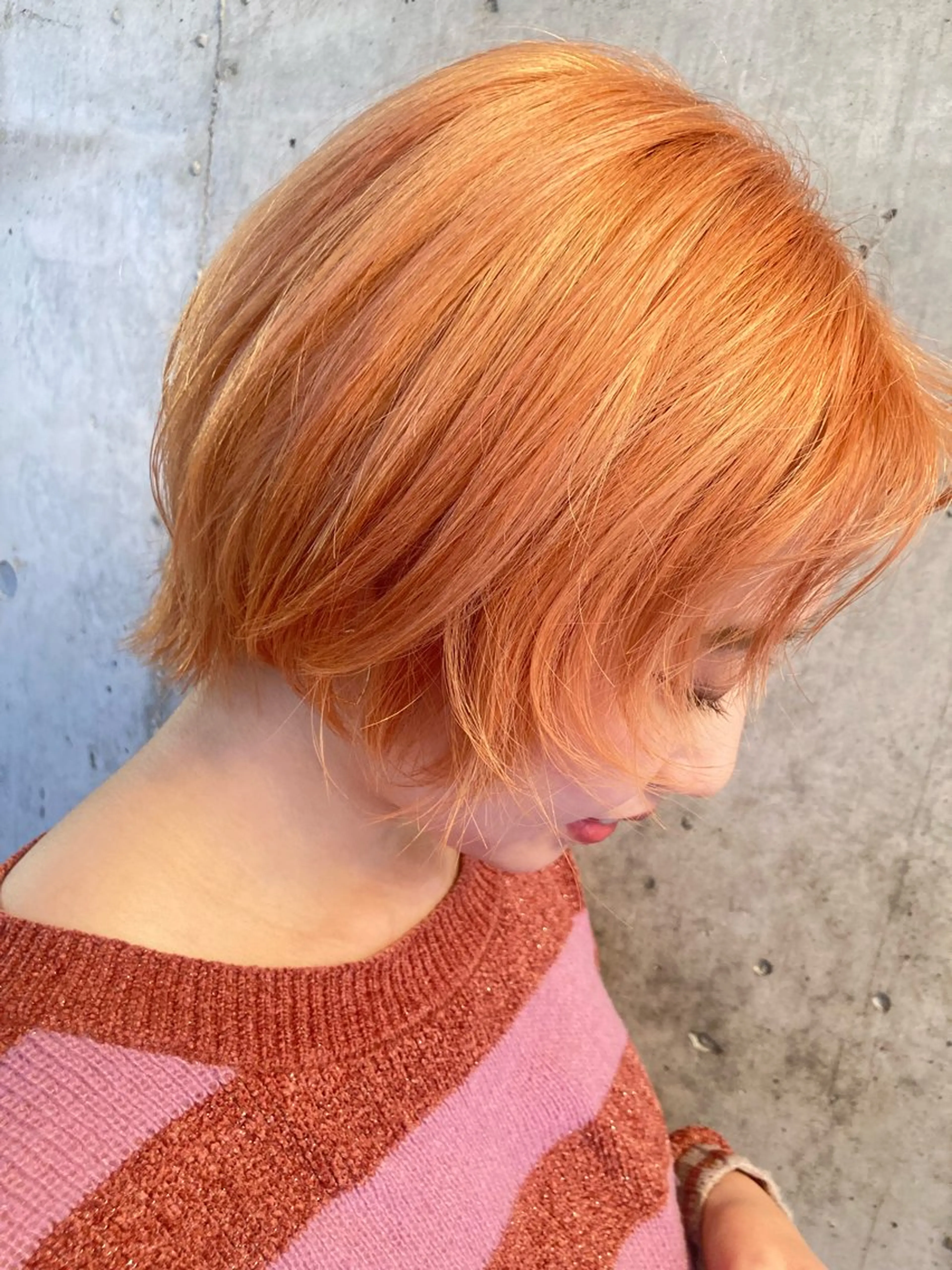 ミディアム カラー カット ヘアカラー 横浜美容室/暖色系 michika🌹のヘアスタイル