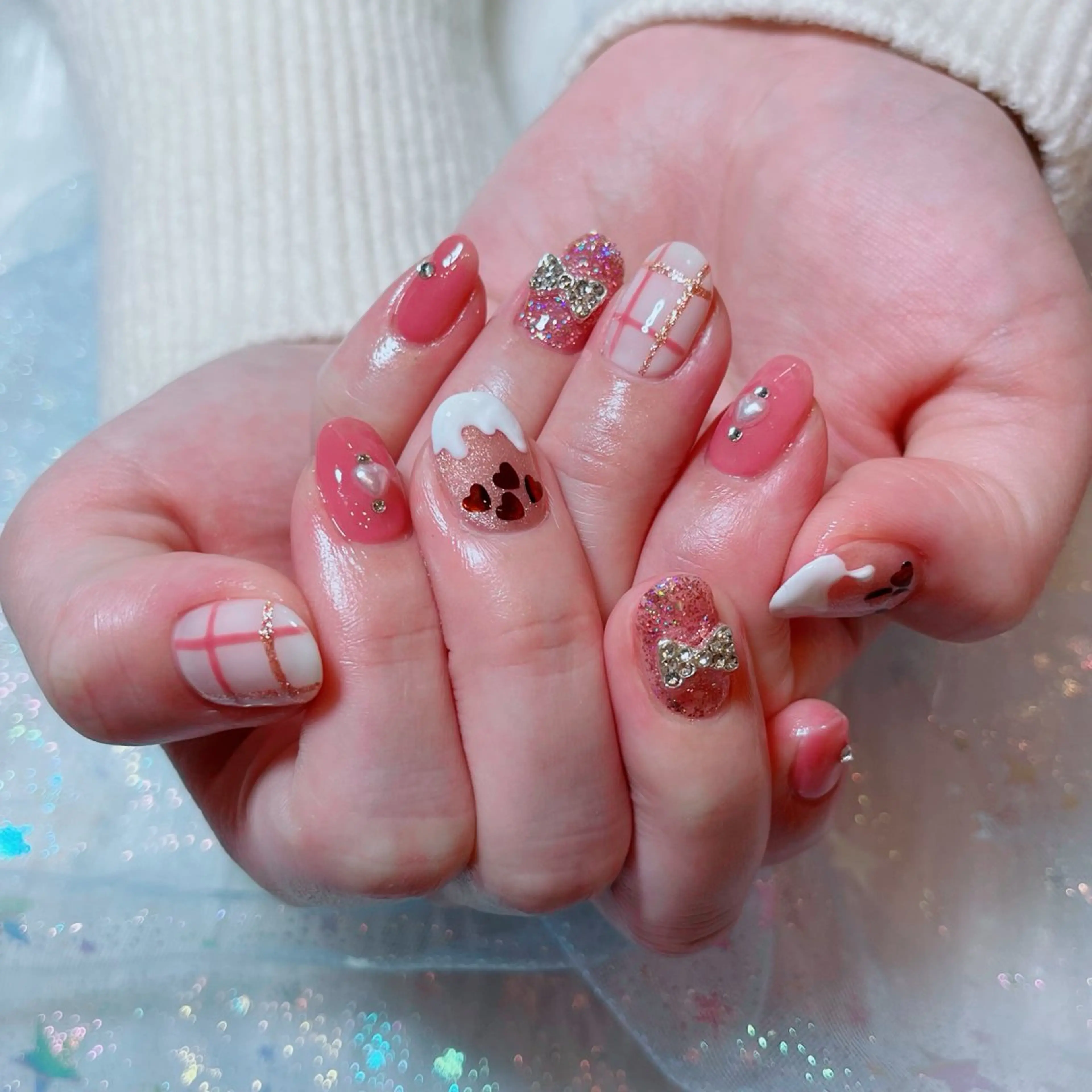 ネイル バレンタイン ruirui.naildesign所属・RUI ☆のネイルデザイン