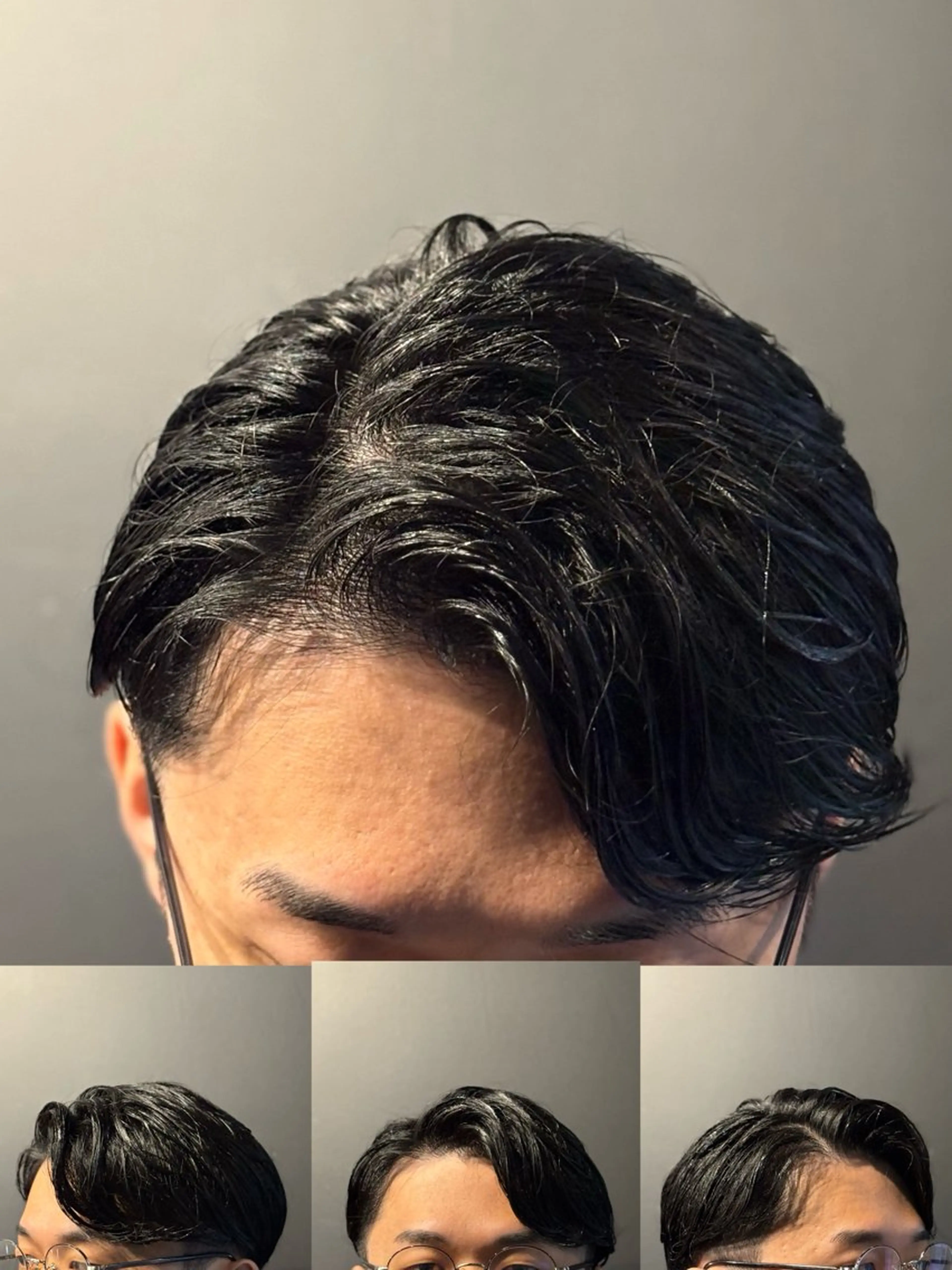 ミディアム カット パーマ 銀座shino~灯~HANARE所属・メンズパーマ/ 大須田 倭のヘアスタイル