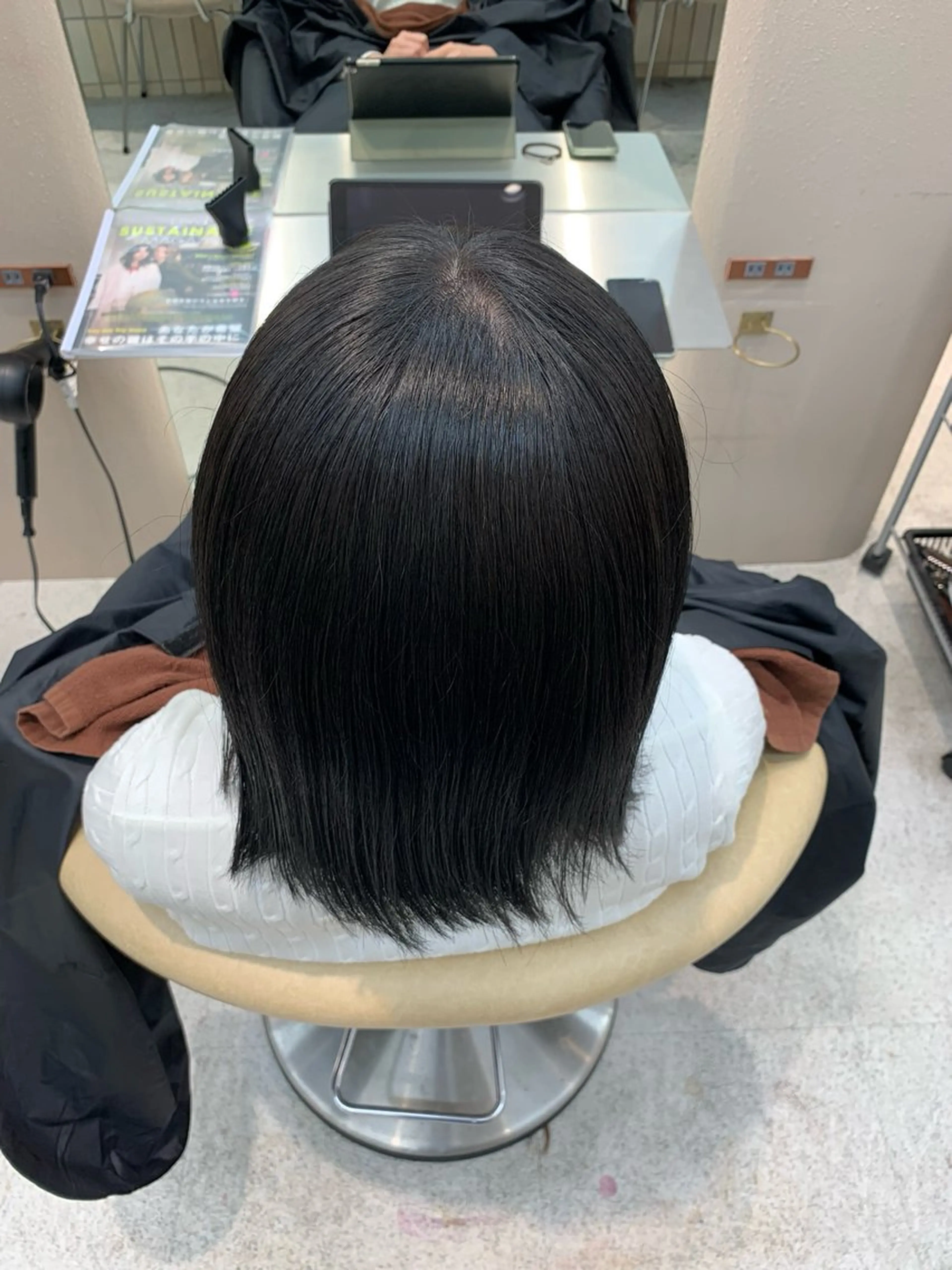 カラー Lond Cheri所属・ひな🐥仙台/ ワンカラー/縮毛矯正のヘアスタイル