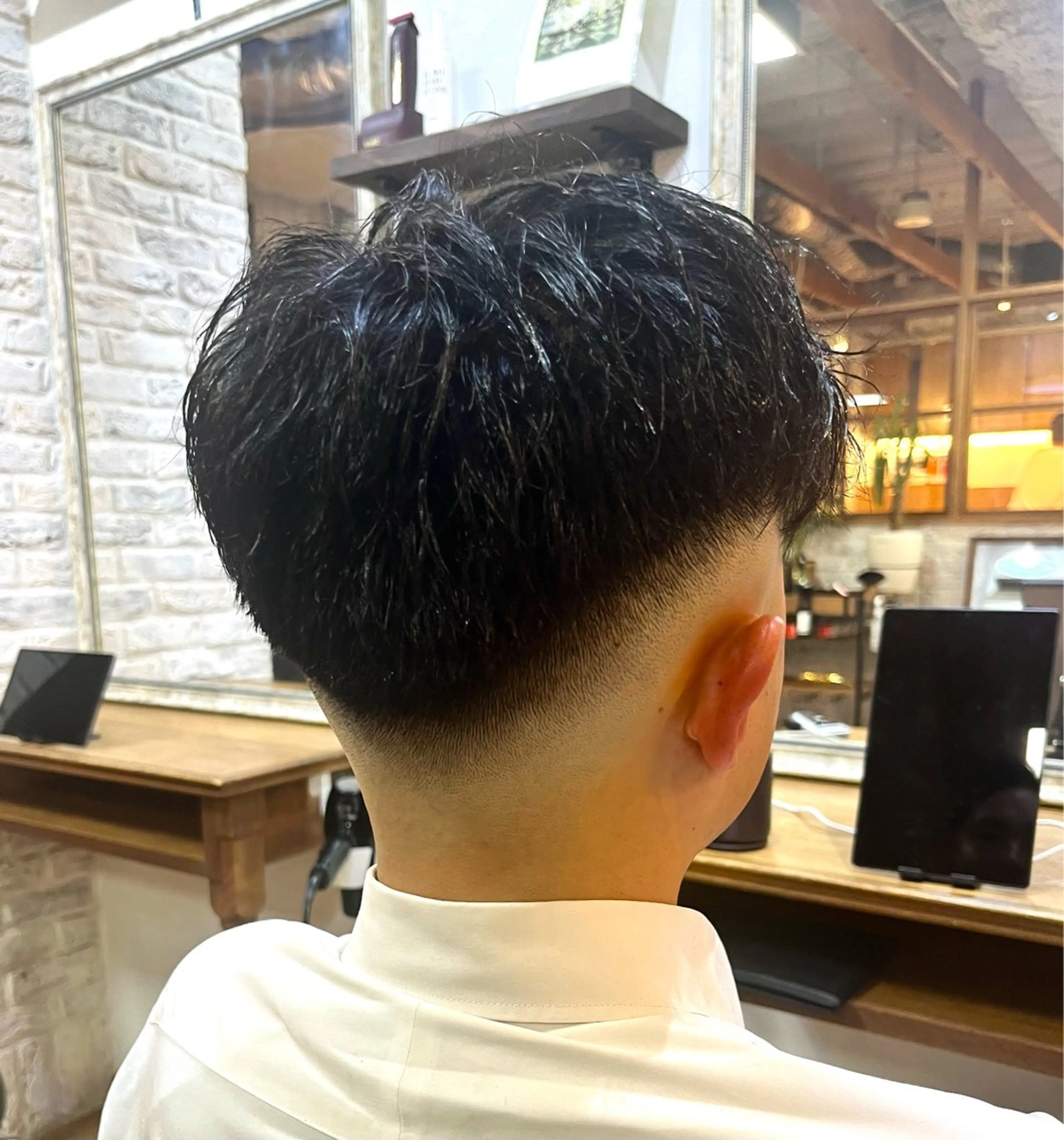 【minimo限定✨】フェードカット+眉カット+ショートスパの写真