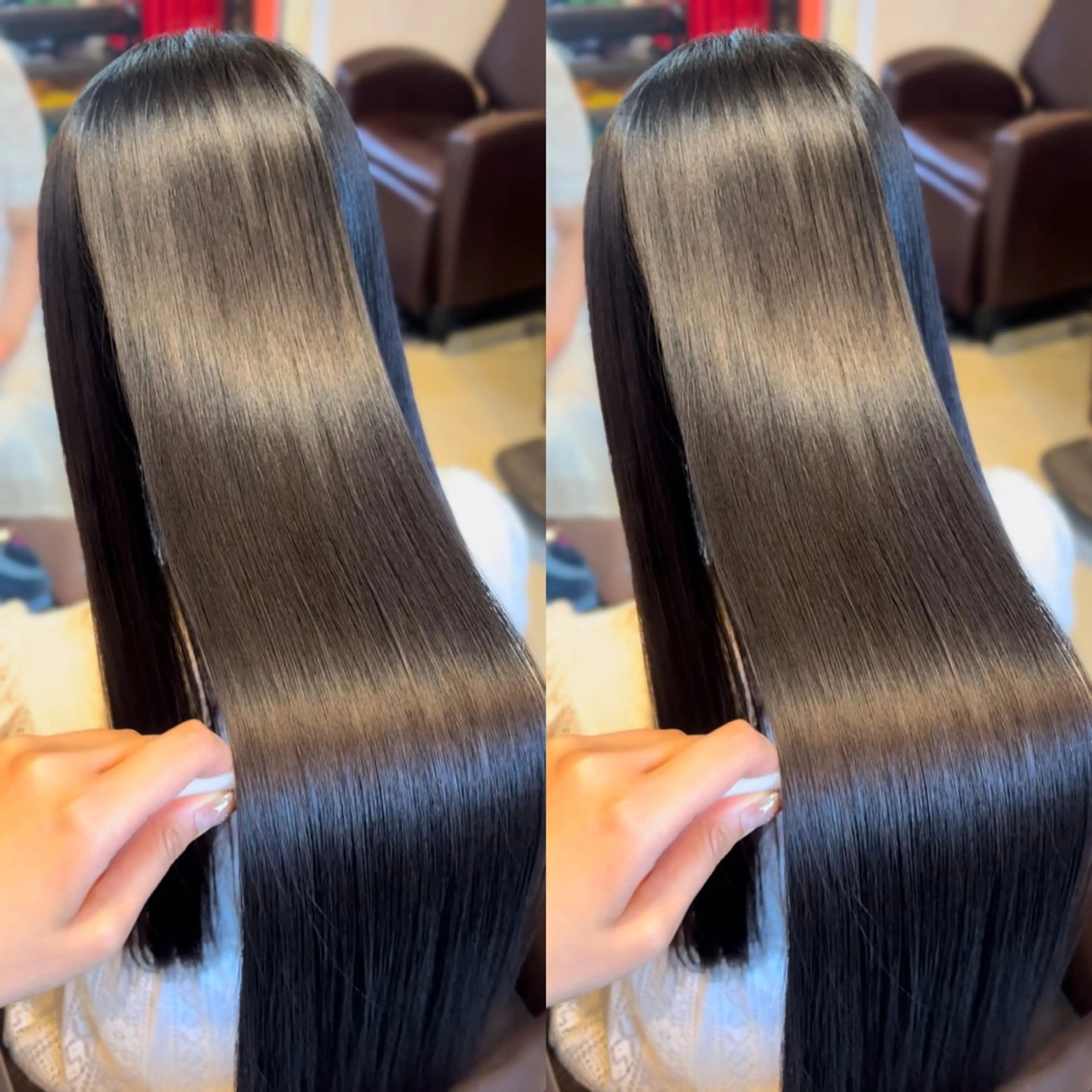 ロング カラー トリートメント トリートメント 💎艶髪特化💎 ちば　ちなみのヘアスタイル