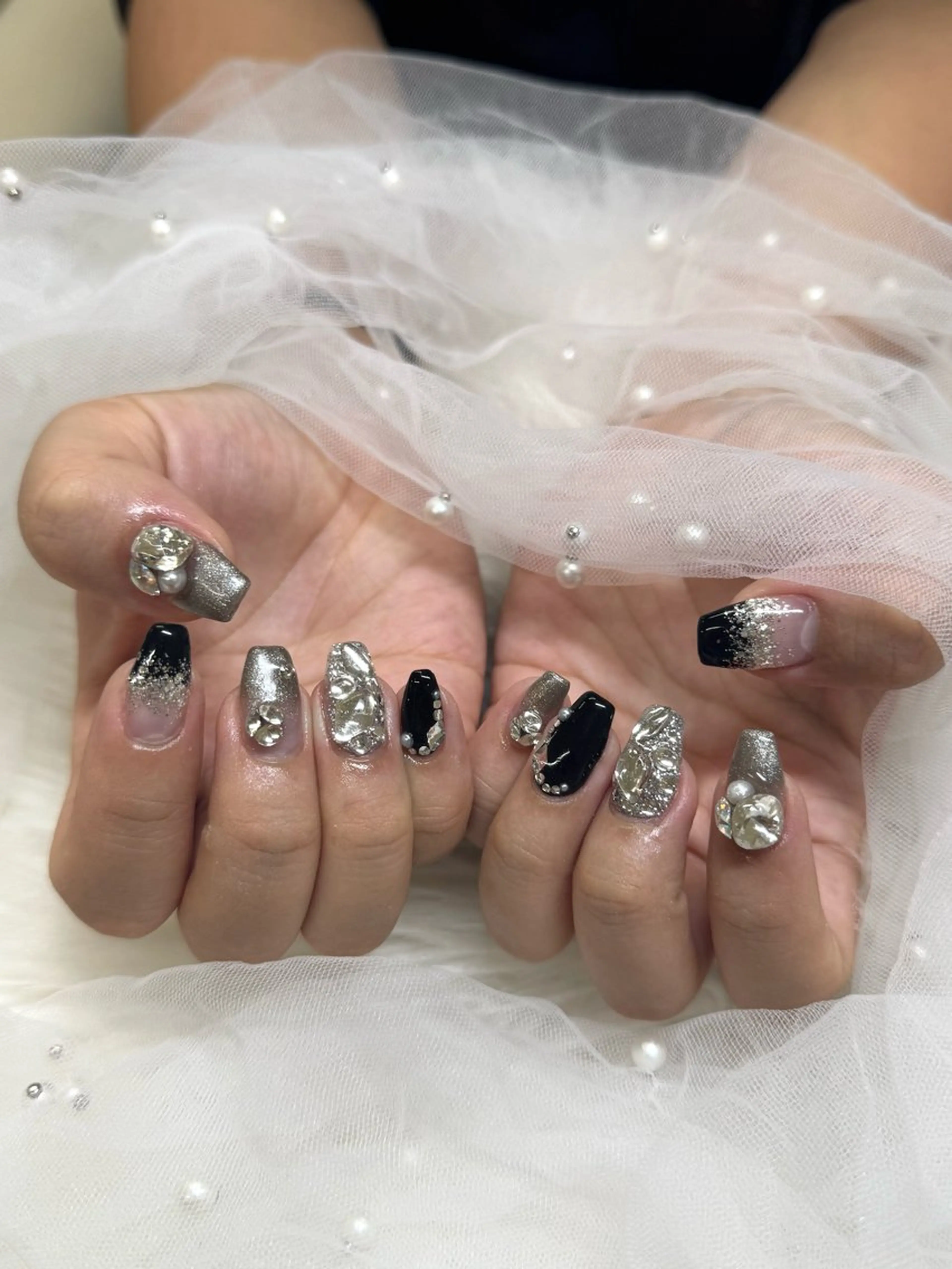 メンズ ネイル ジェルネイル ハンドネイル Nail salon LUCAS,K 《ネイルサロンルーカス》千葉中央 スカルプ所属・LUCAS 千葉 AOI💅🏾💕のネイルデザイン