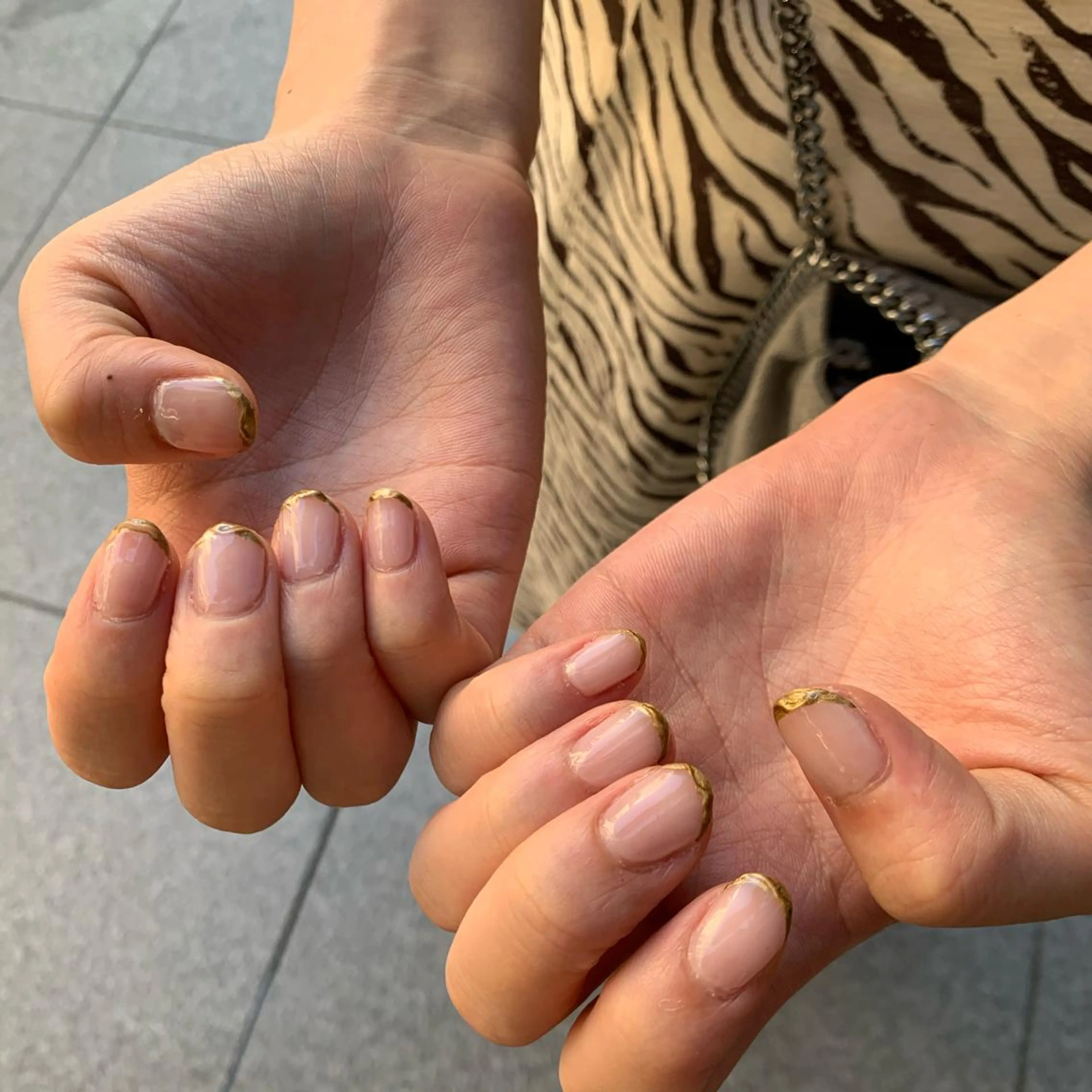 ネイル フレンチネイル ハンドネイル 艶髪／クロスパーマ ♡Tsuzumiのその他イメージ