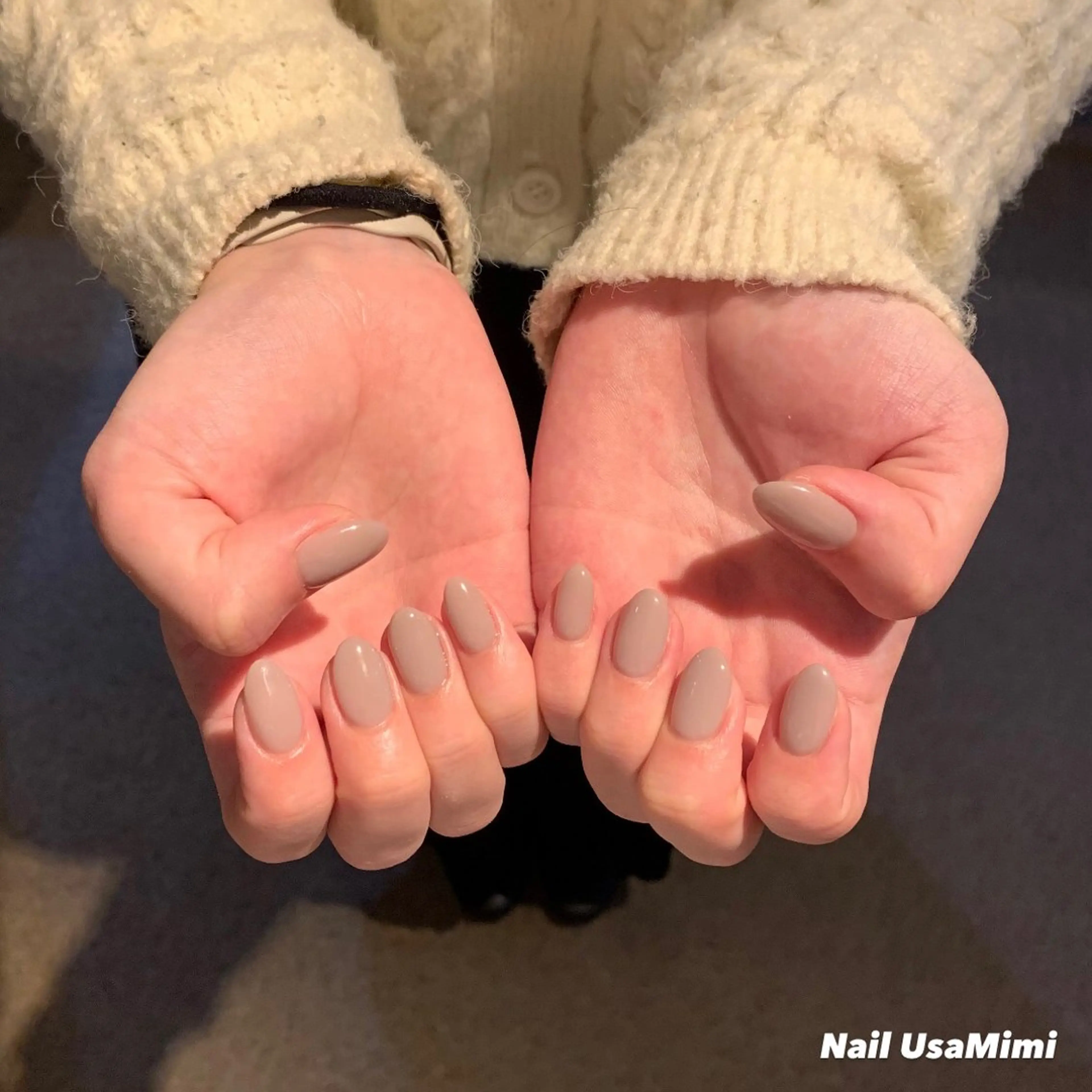 ネイル ジェルネイル マグネットネイル 持ち込み ワンカラーネイル パラジェル 本町ネイルNail UsaMimiのネイルデザイン
