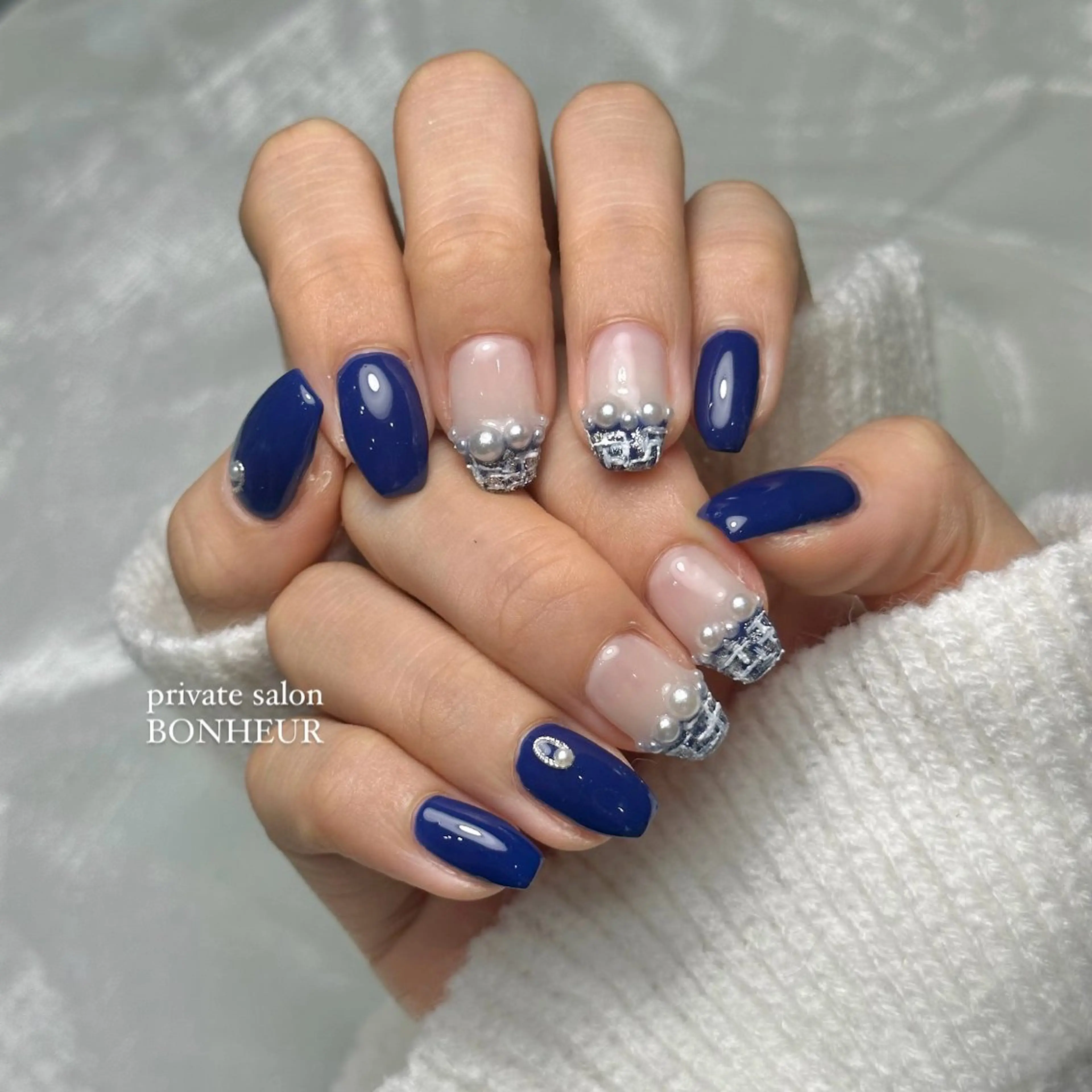 ネイル ハンドネイル BONHEUR Annaのネイルデザイン