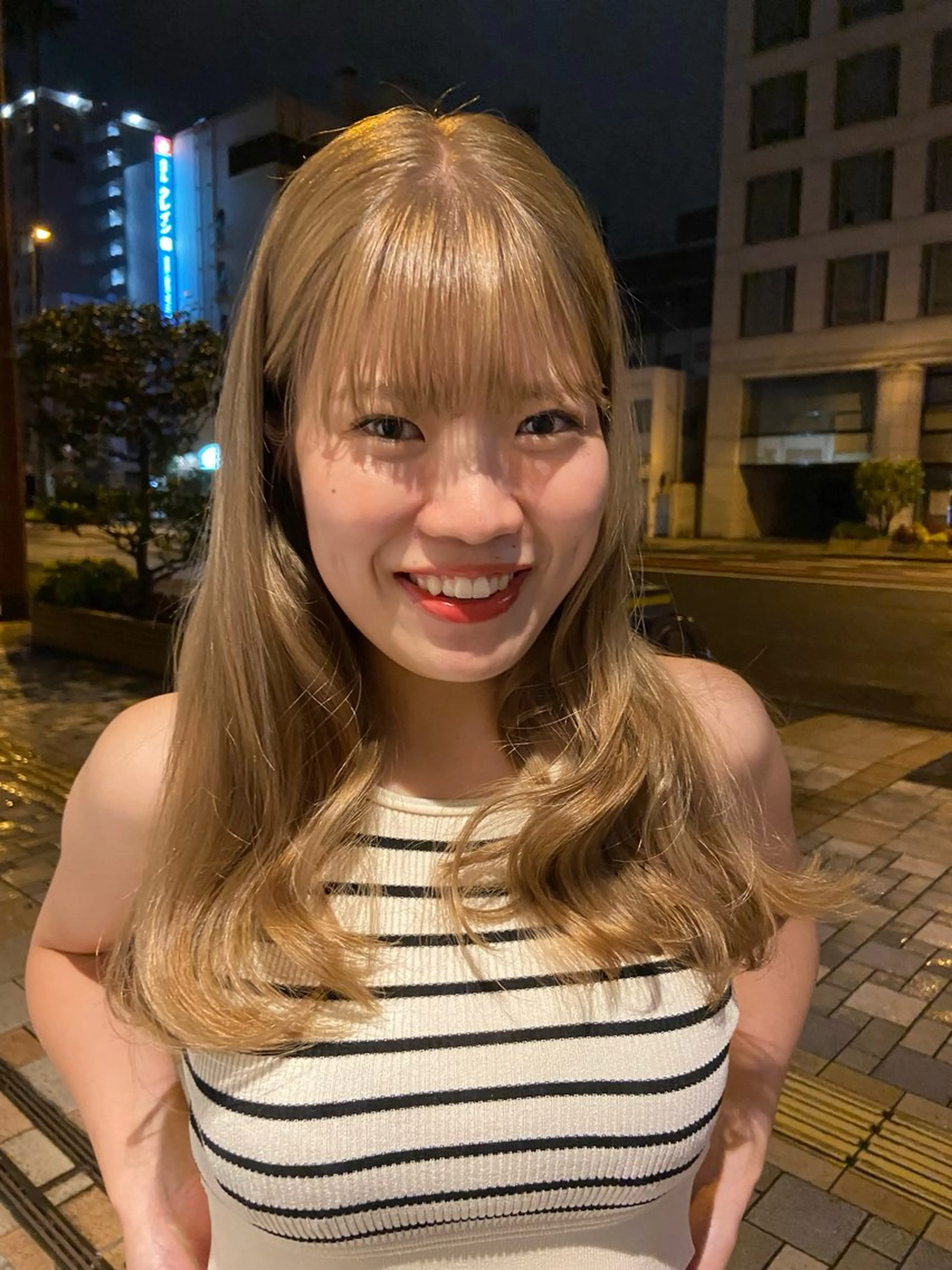 ロング カラー kai 今泉　Musiiikのヘアスタイル