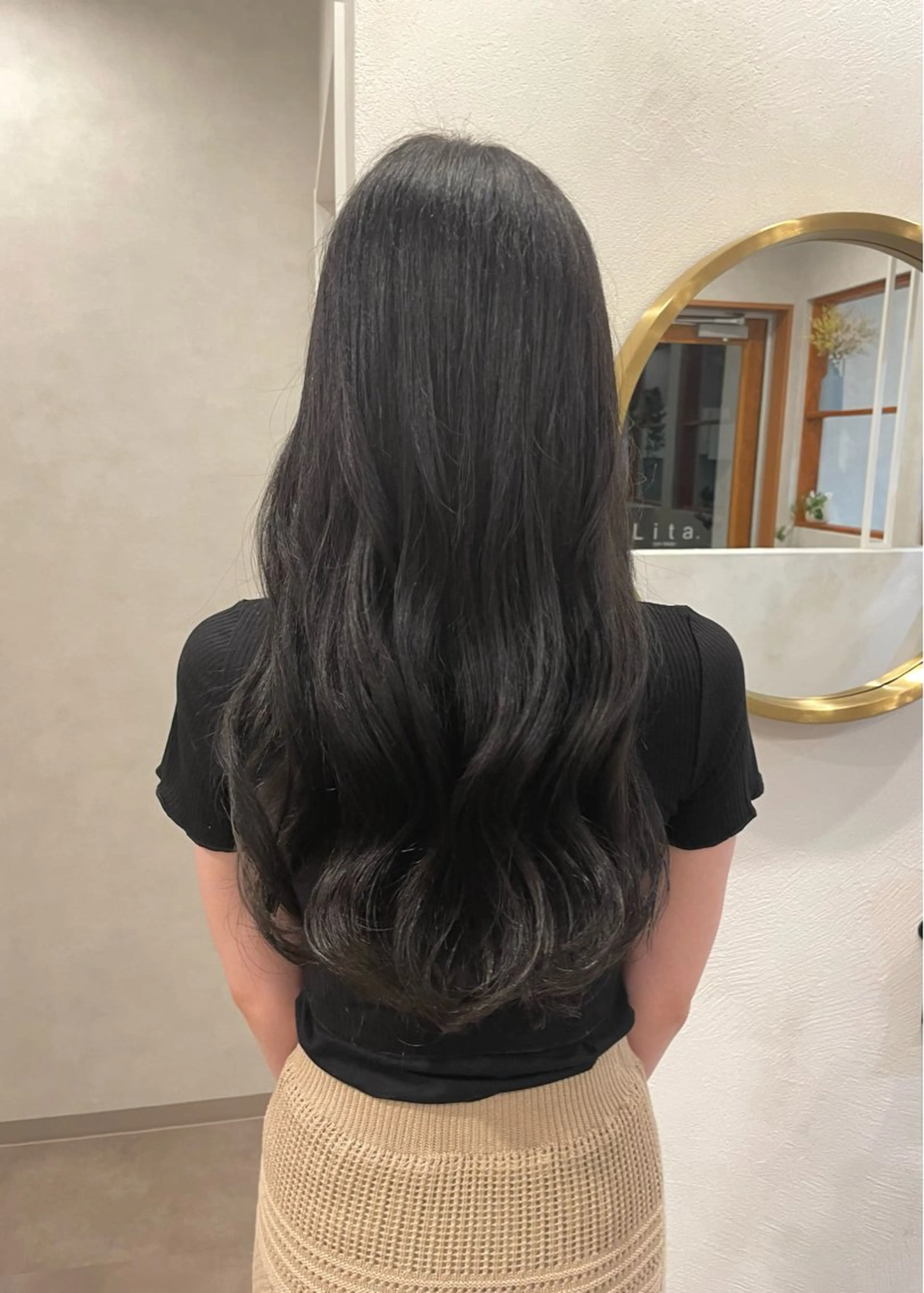 ロング カラー Lita. hairdesign所属・k a k o ／ボブパーマ🥨のヘアスタイル