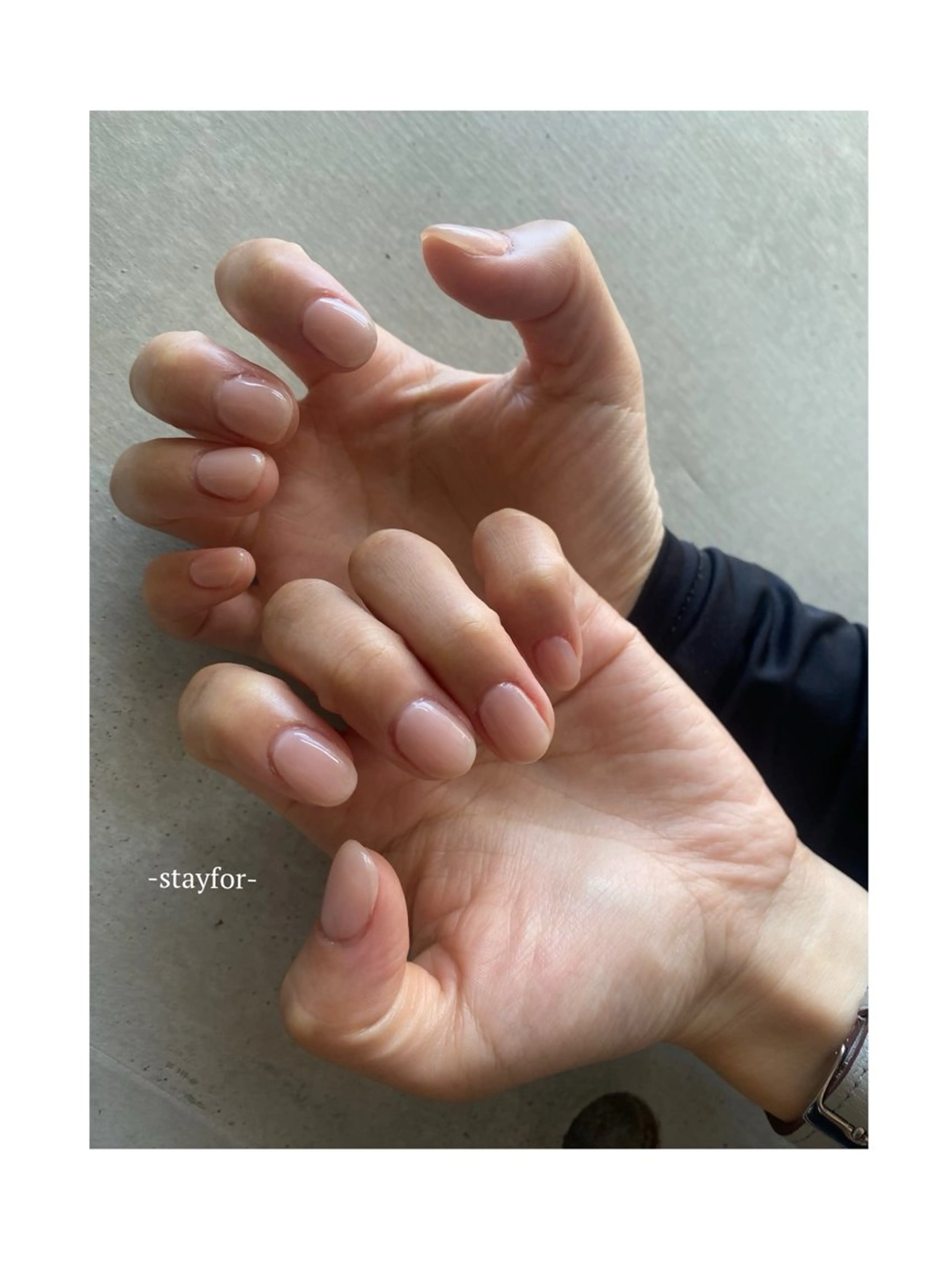 ネイル シンプルネイル stayfor_ mamiのネイルデザイン