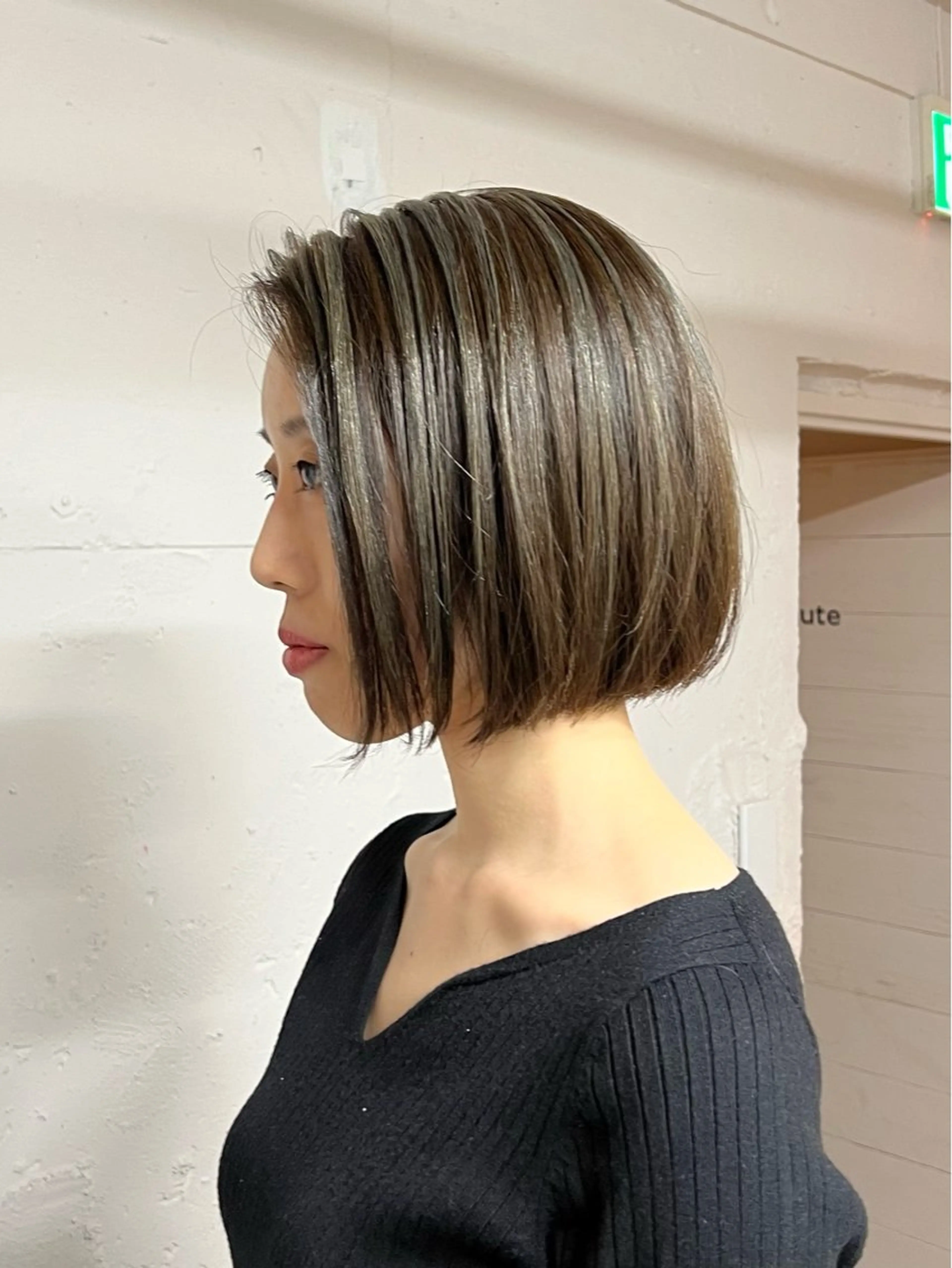 ショート カット ヘアカラー tokute Takahashiのヘアスタイル