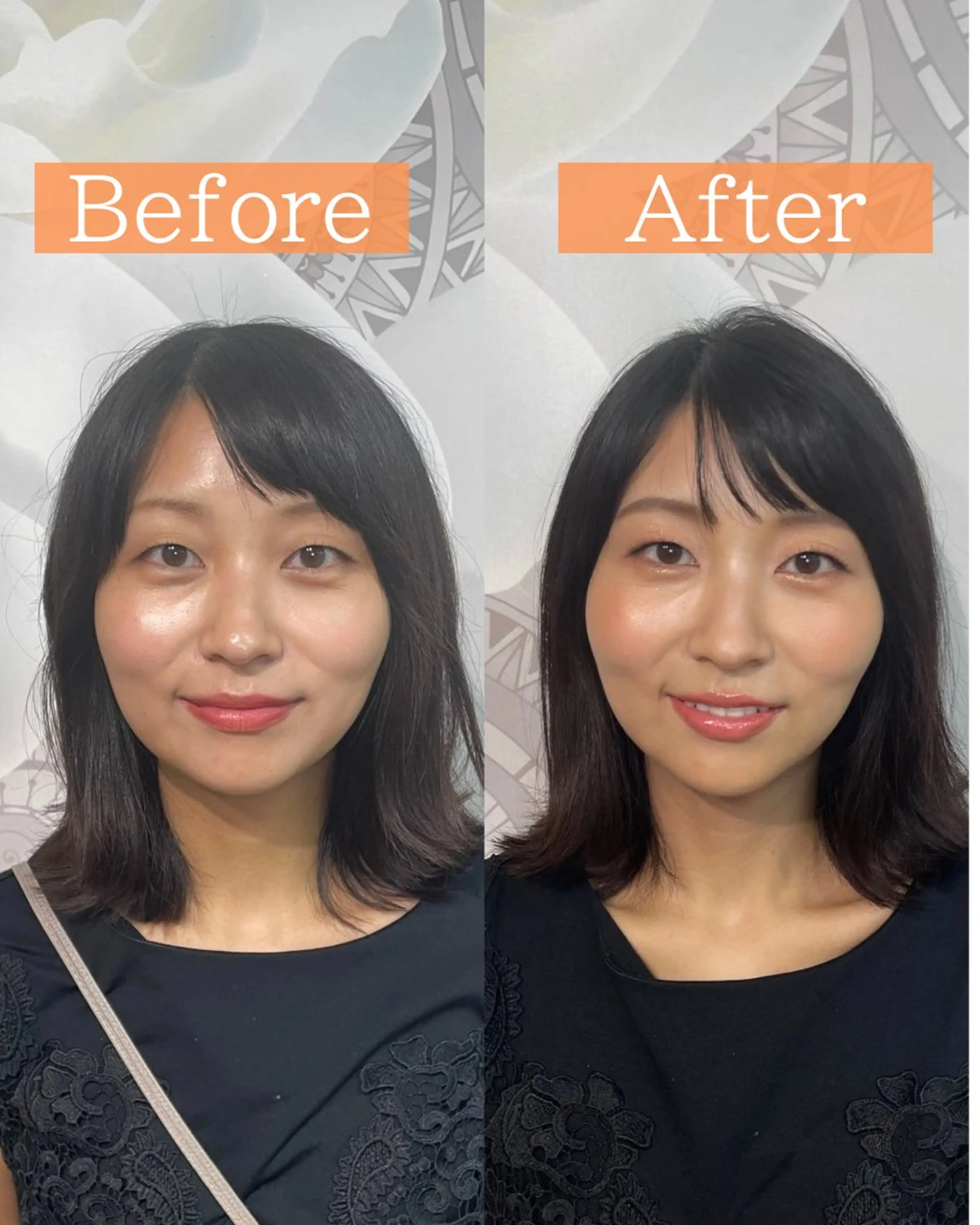 練習モデル募集中💄ナチュラル似合わせメイクをいたします🧡メイクを知りたい方も大歓迎！お出かけやイベントに！¥2500の写真