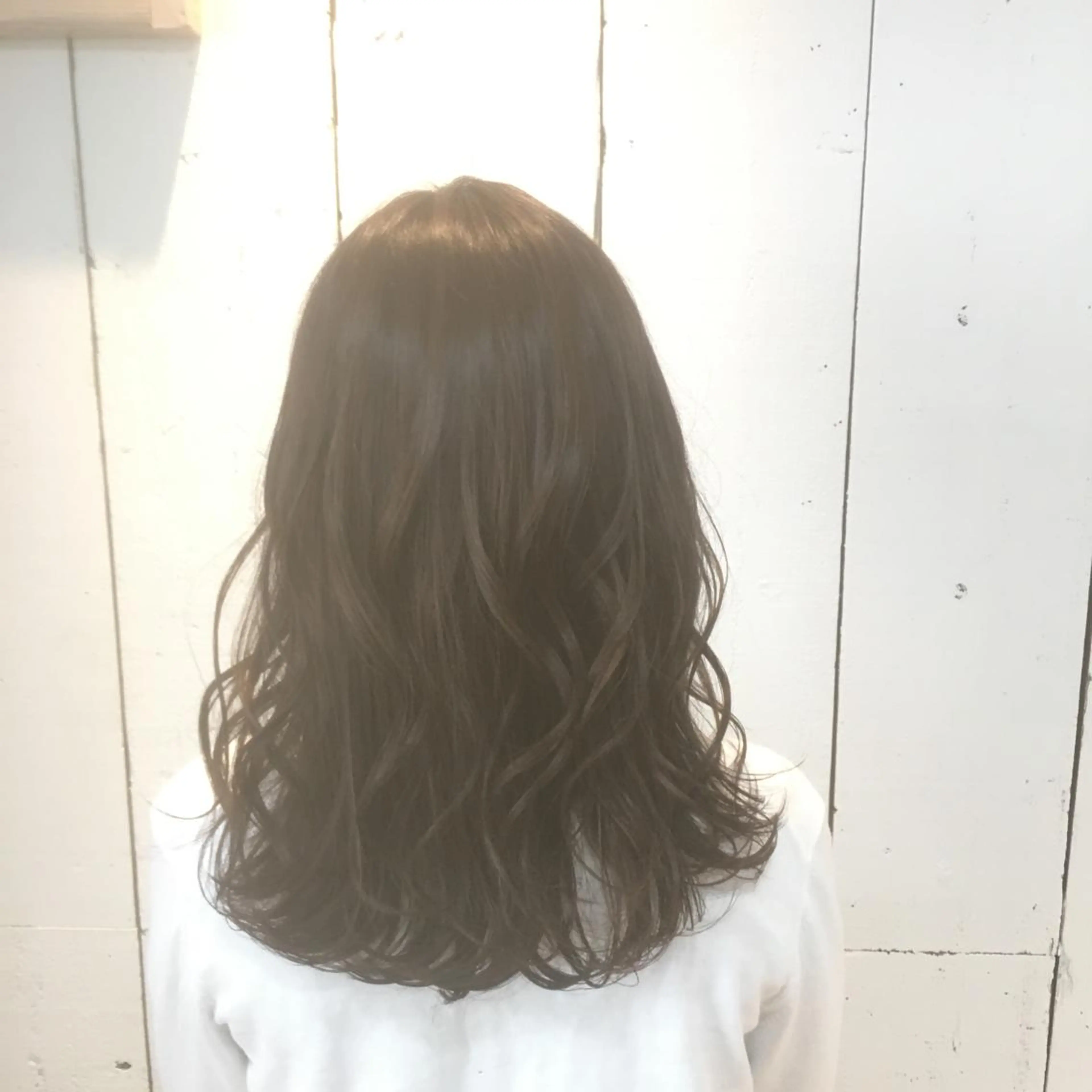 ロング カラー カット ヘアカラー しのはら まどかのヘアスタイル