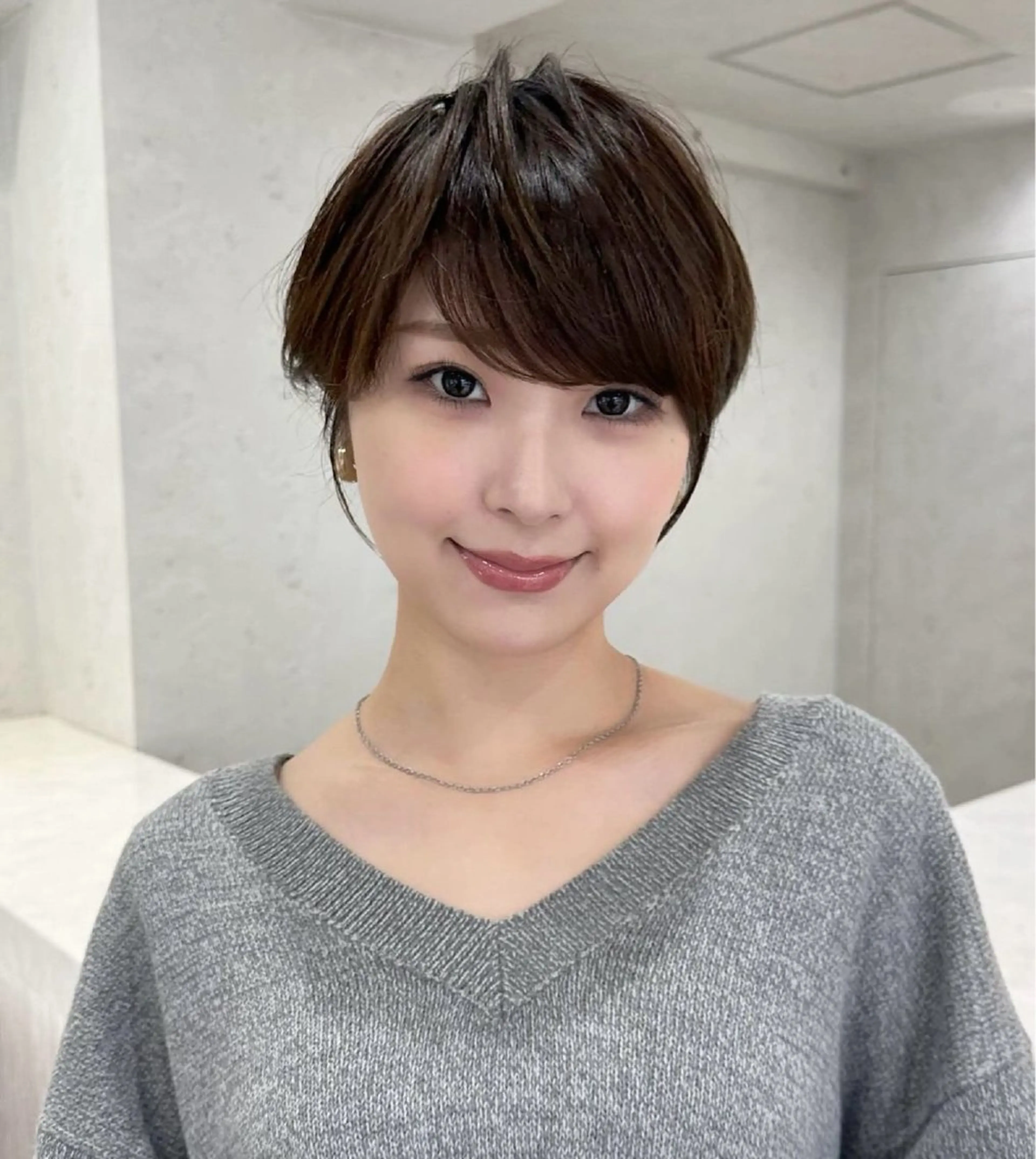 ショート nex the salon coall所属・🫧似合わせショート イシダ🫧のヘアスタイル