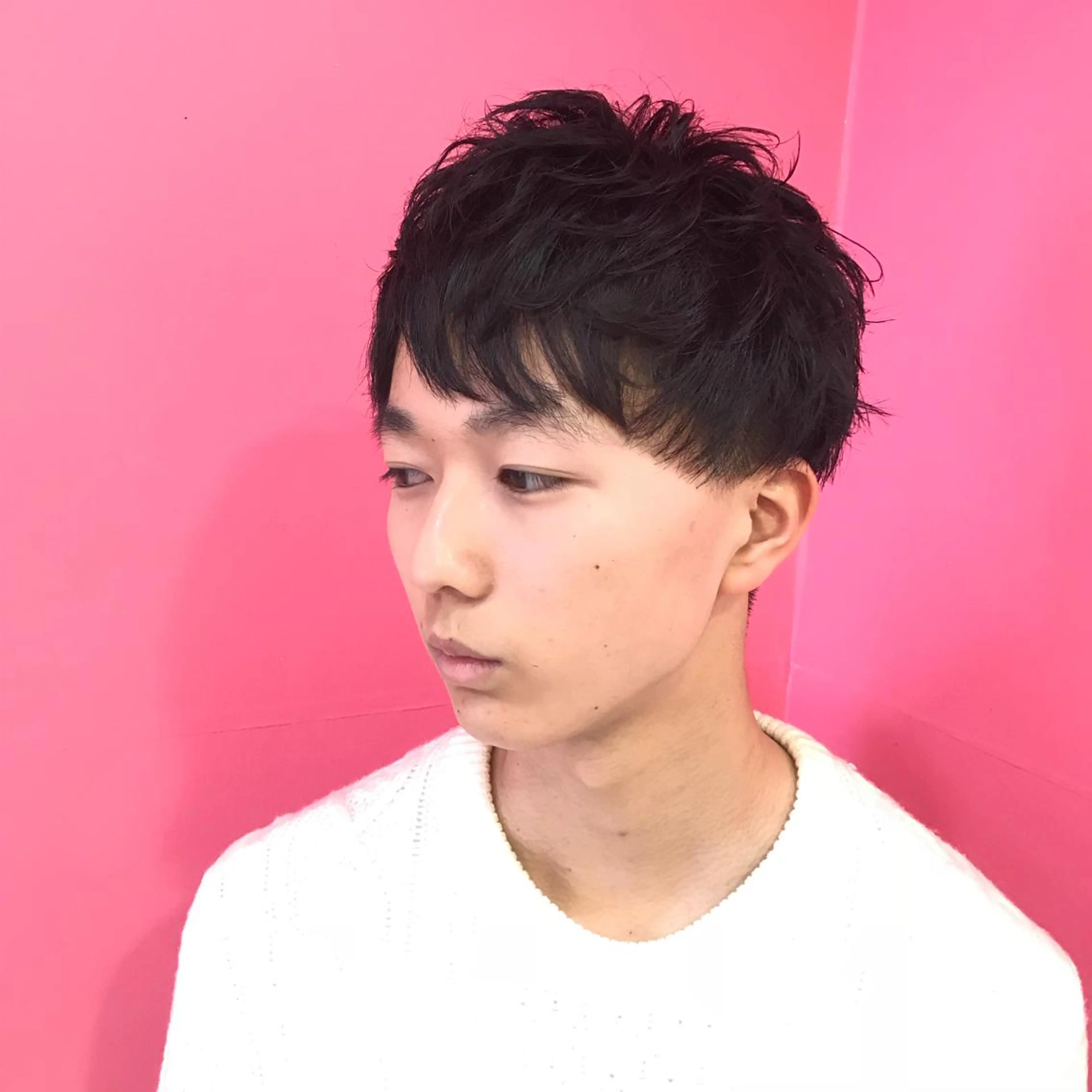 ショート メンズ マッシュ カット Vir by browのヘアスタイル