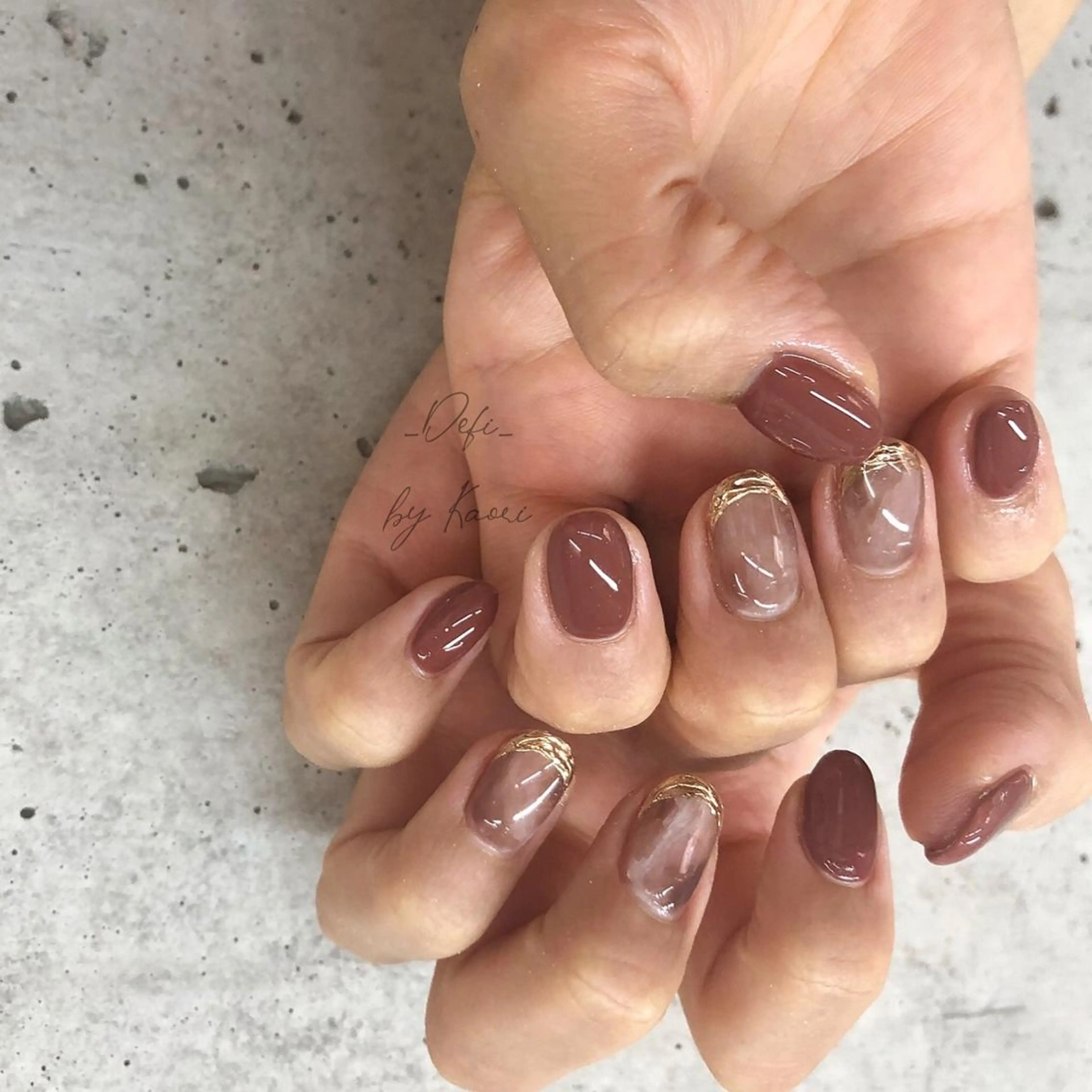 ネイル アートネイル ハンドネイル _Defi_ by Kaoriのネイルデザイン