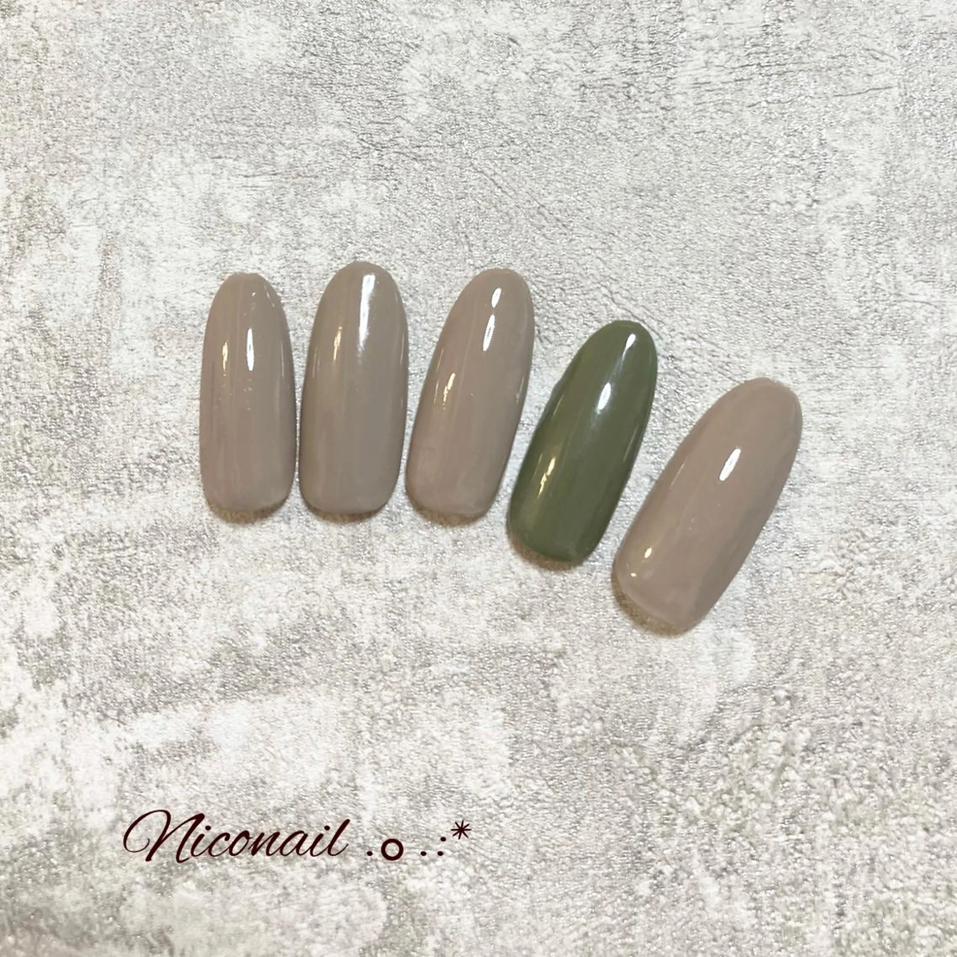 ネイル ワンカラーネイル Niconail ☆ 仙川/ Aiのネイルデザイン