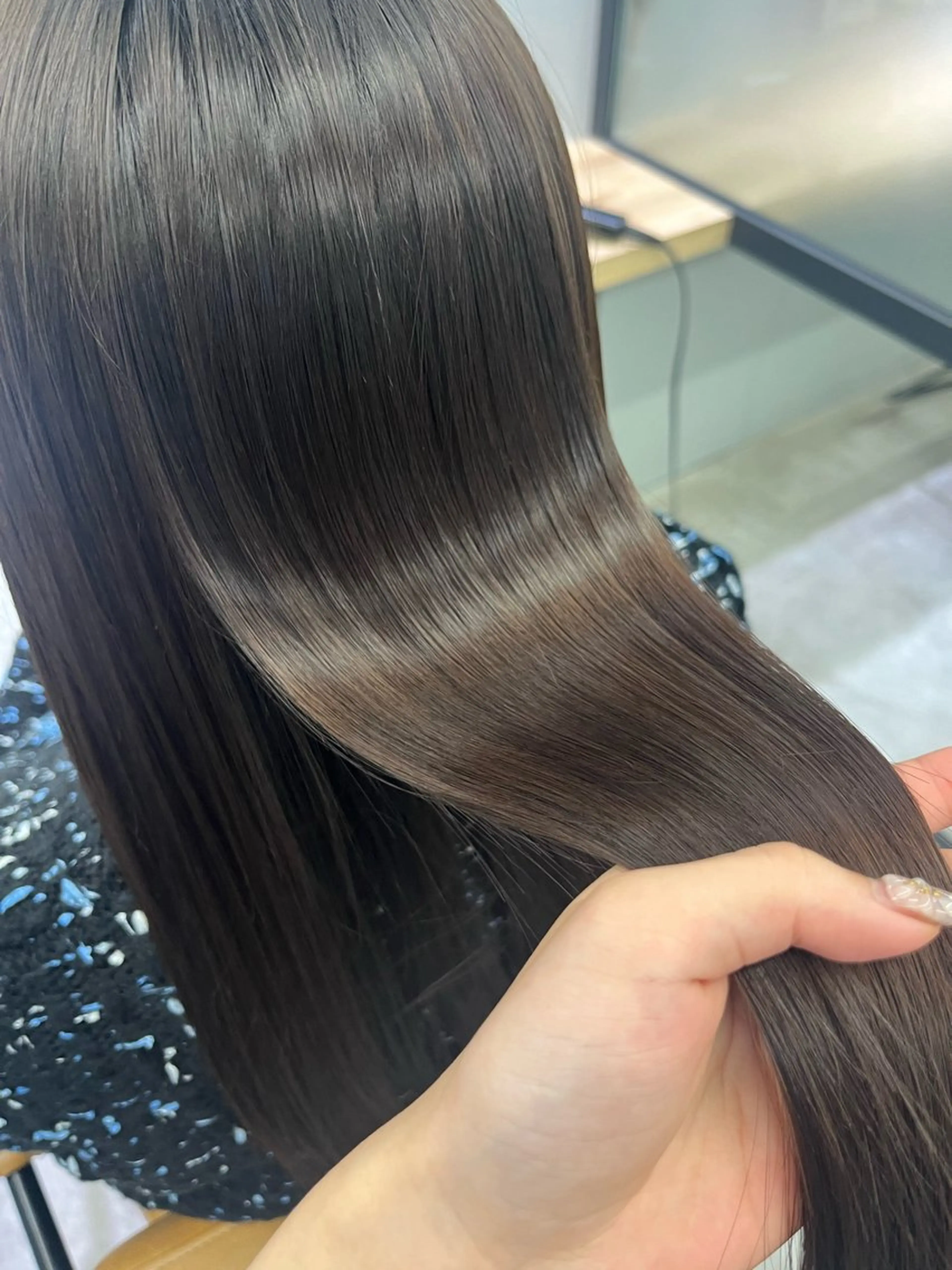 ロング 袋瀬 玲奈のヘアスタイル