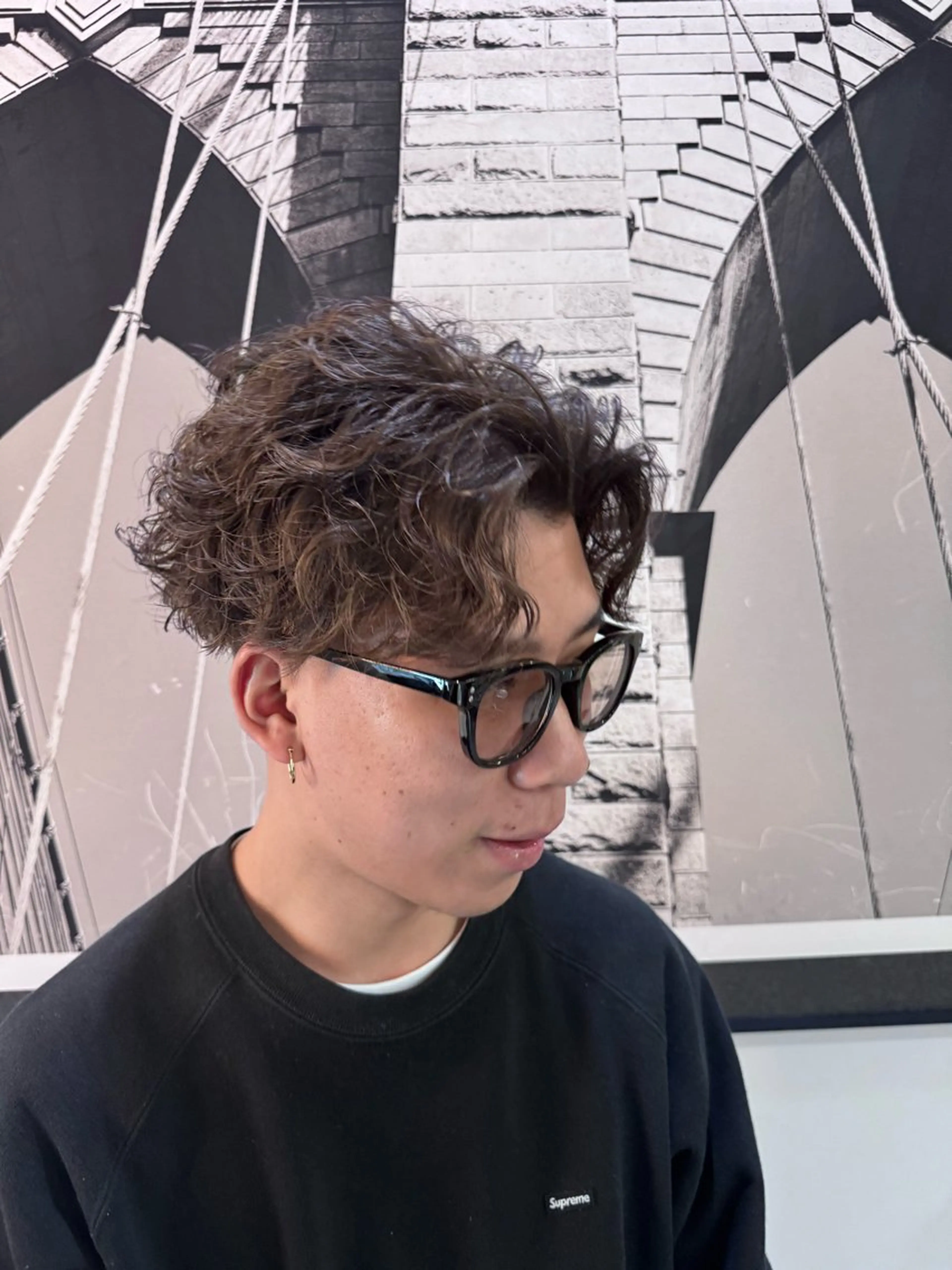 メンズ メンズパーマ OPS  HAIR feliz所属・床島 孝汰のヘアスタイル