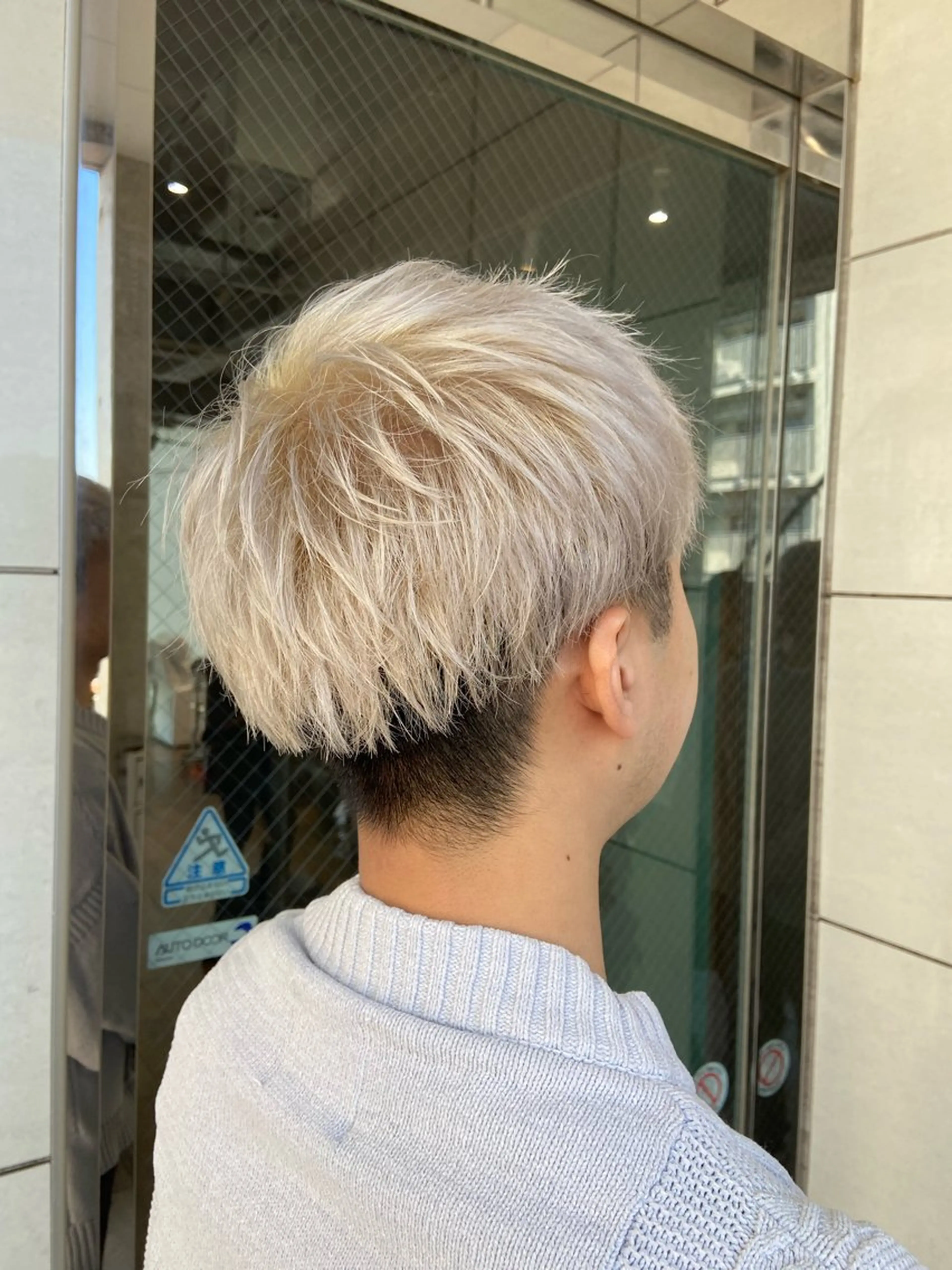 メンズ カット ヘアカラー 🧸プルエクステ❤︎ ネイルKAO🧸のヘアスタイル