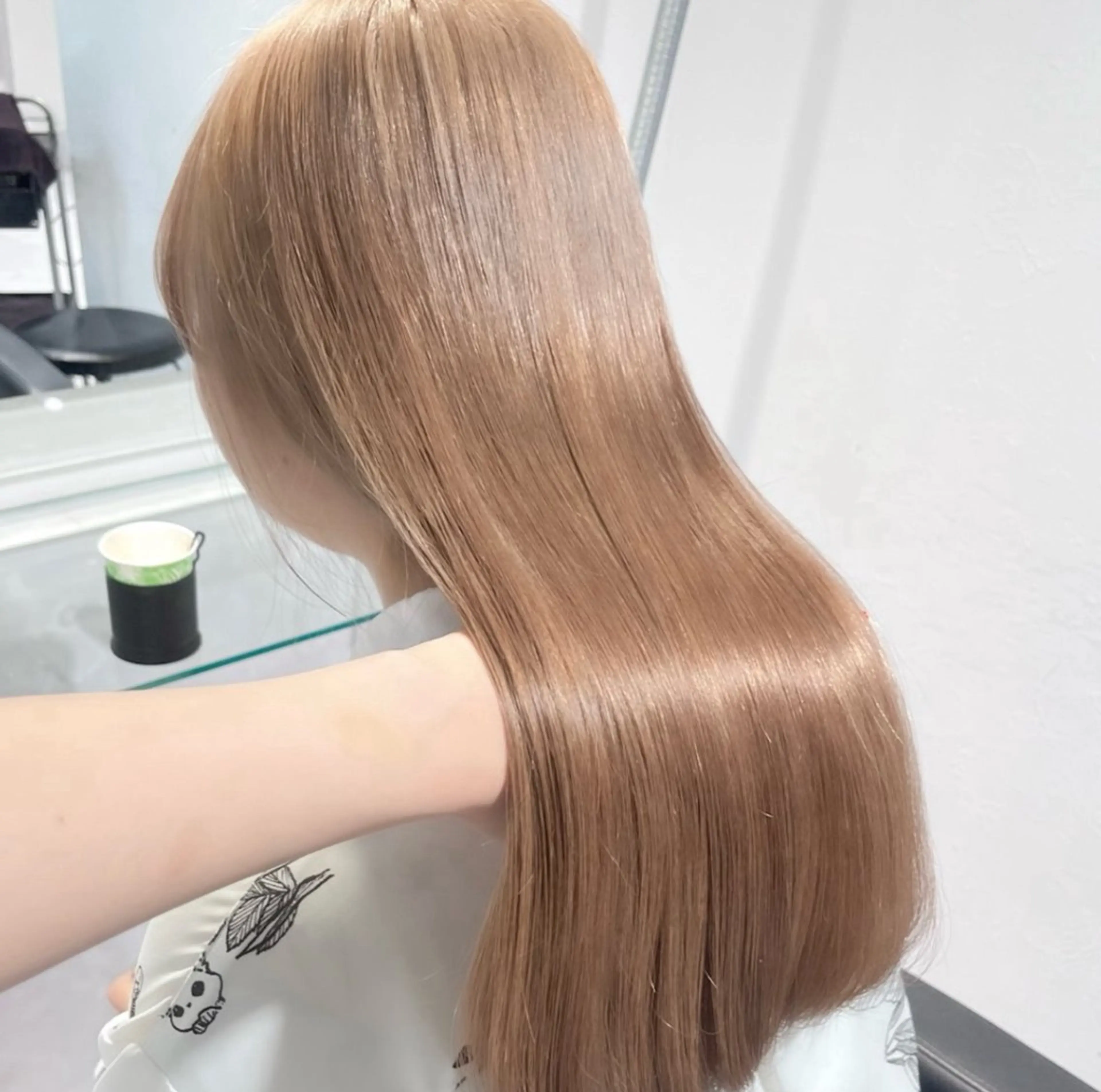 ロング カラー ヘアカラー トリートメント ヘッドスパ ヘアセット 🫧うる艶トレンド 🫧透明感カラーのヘアスタイル