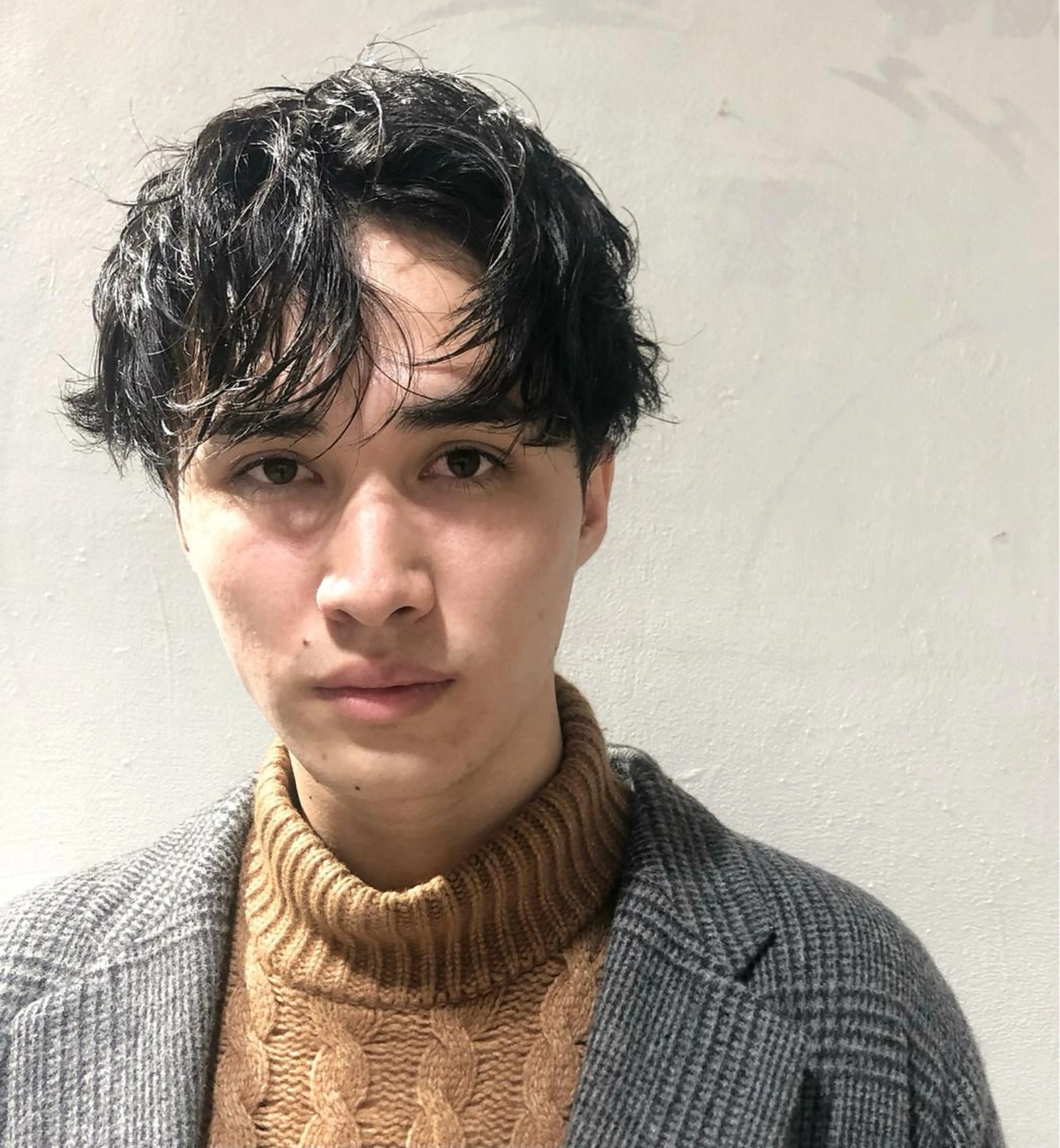 パーマ ヘアアレンジ メンズ センターパート フェードカット メンズパーマ メンズツイストパーマ スパイラルパーマ 渋谷✨yuto✨全 メニュー得意です🙏のヘアスタイル