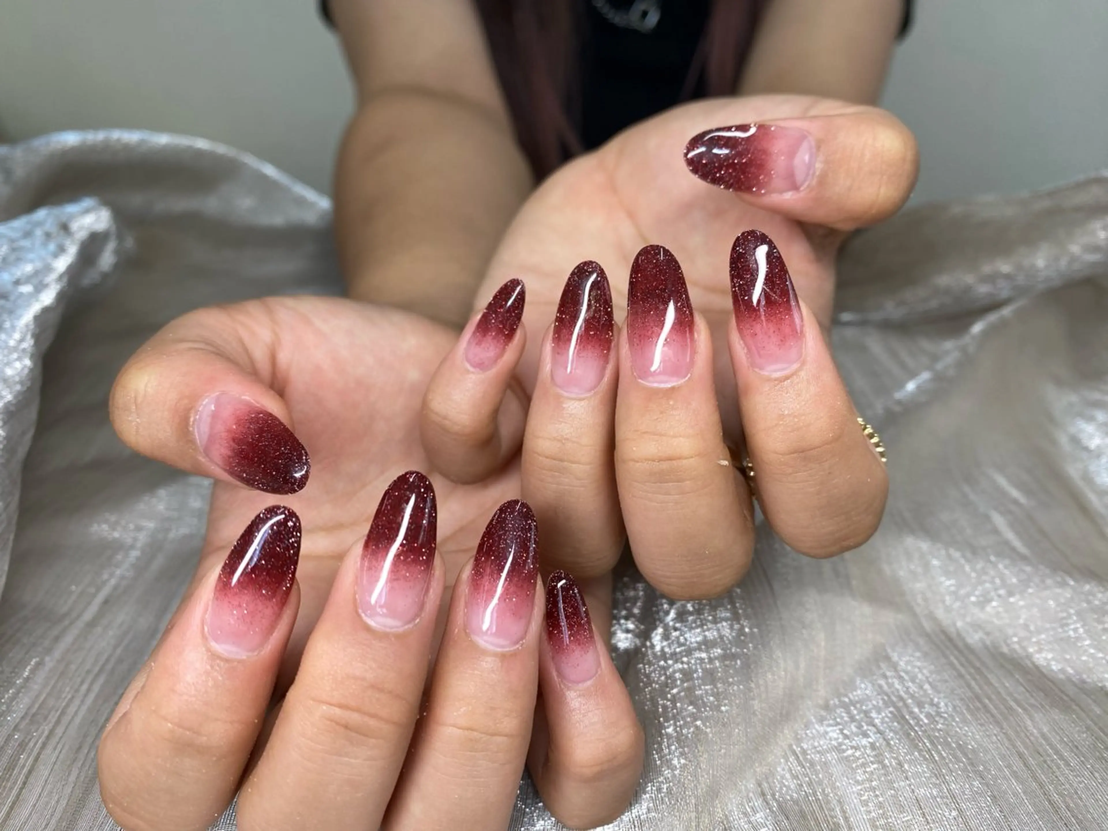 ロング 川端 優のネイルデザイン