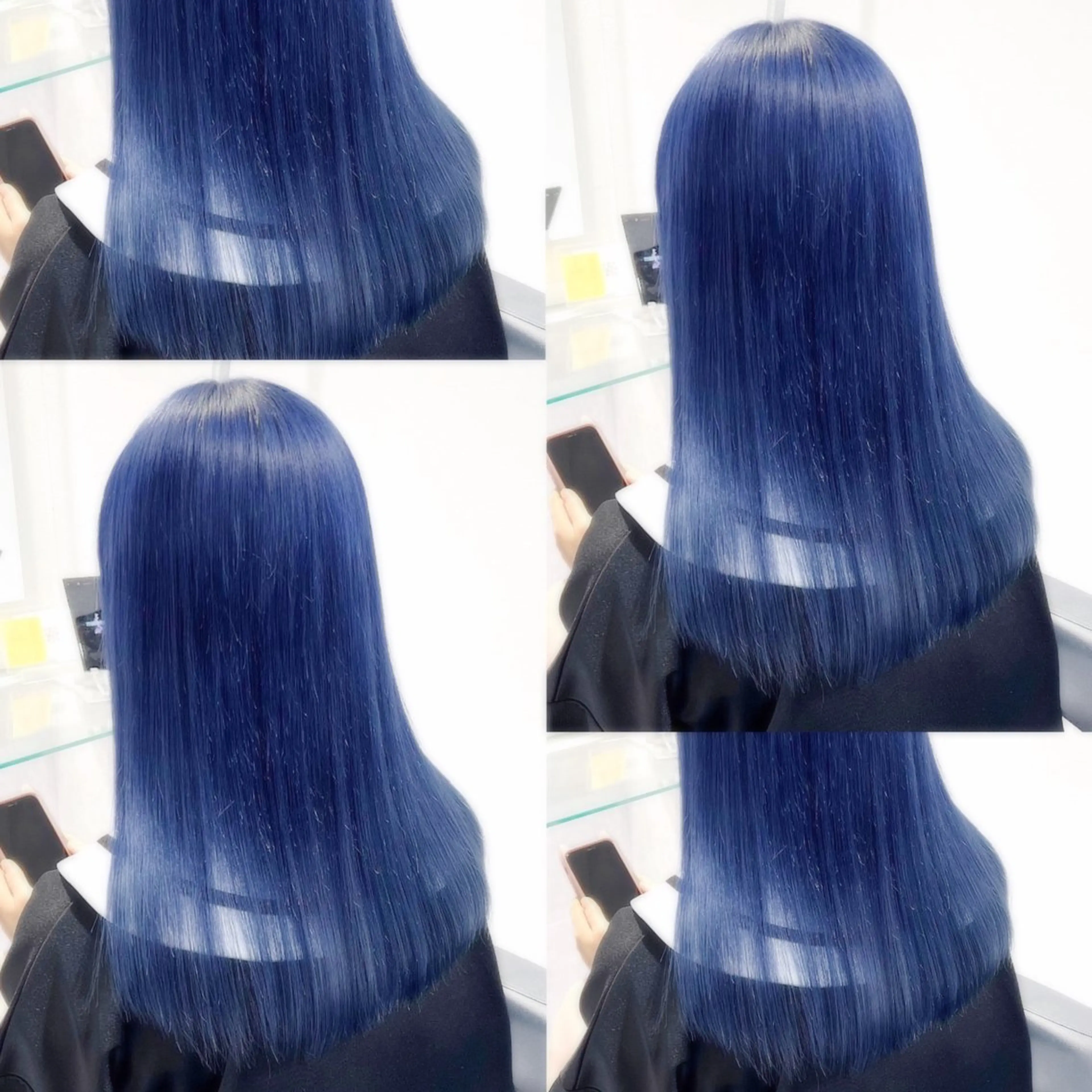 ロング カラー ヘアアレンジ メンズ メンズブリーチ メンズハイトーン メンズ韓国風 ベージュカラー 黒髪 ヘアカラー トリートメント 🦋重くない暗髪🦋 Hana🦋のヘアスタイル