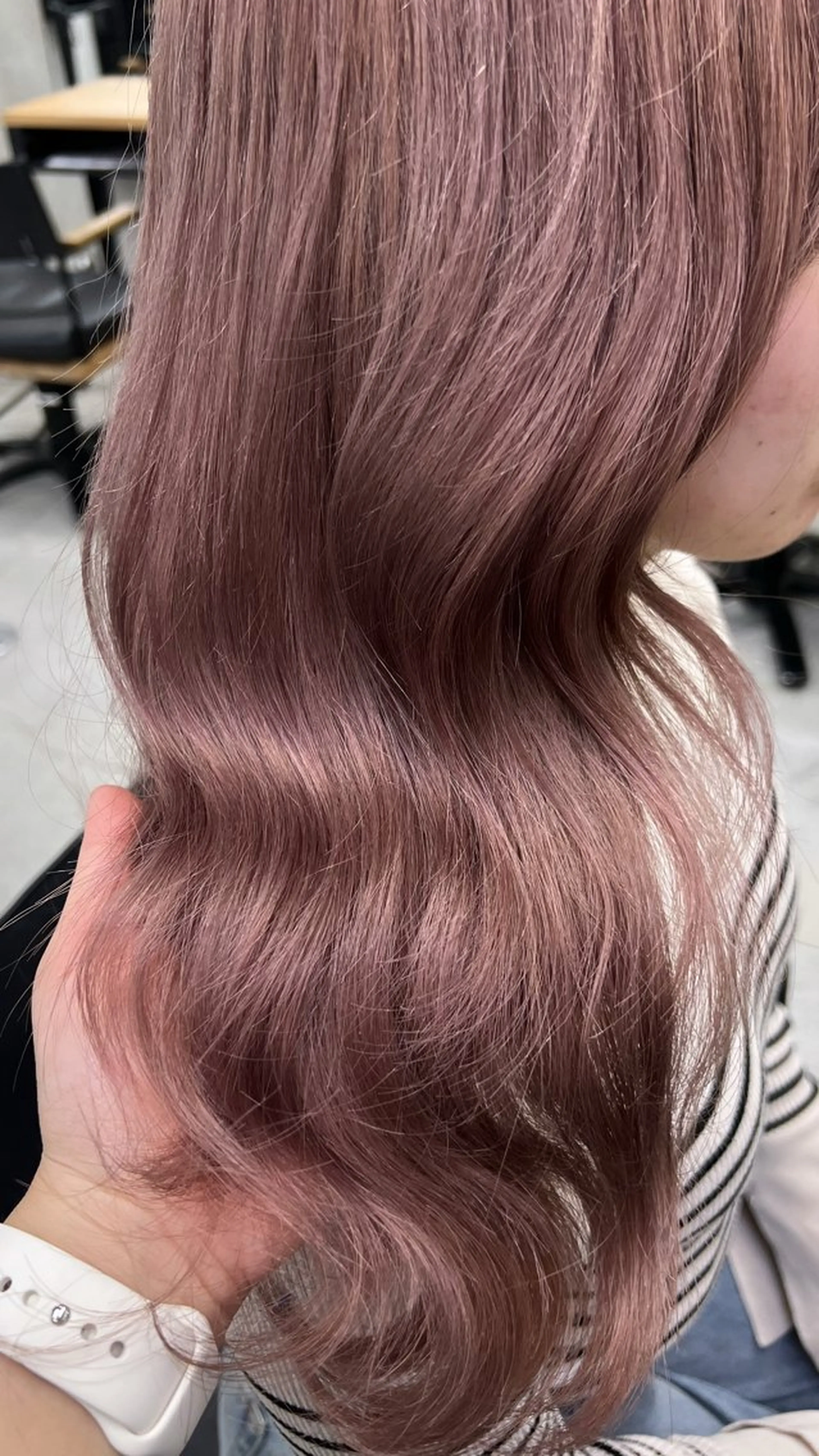 ロング ヘアカラー 暖色カラー/レイヤー カット☁️MEI☁️のヘアスタイル