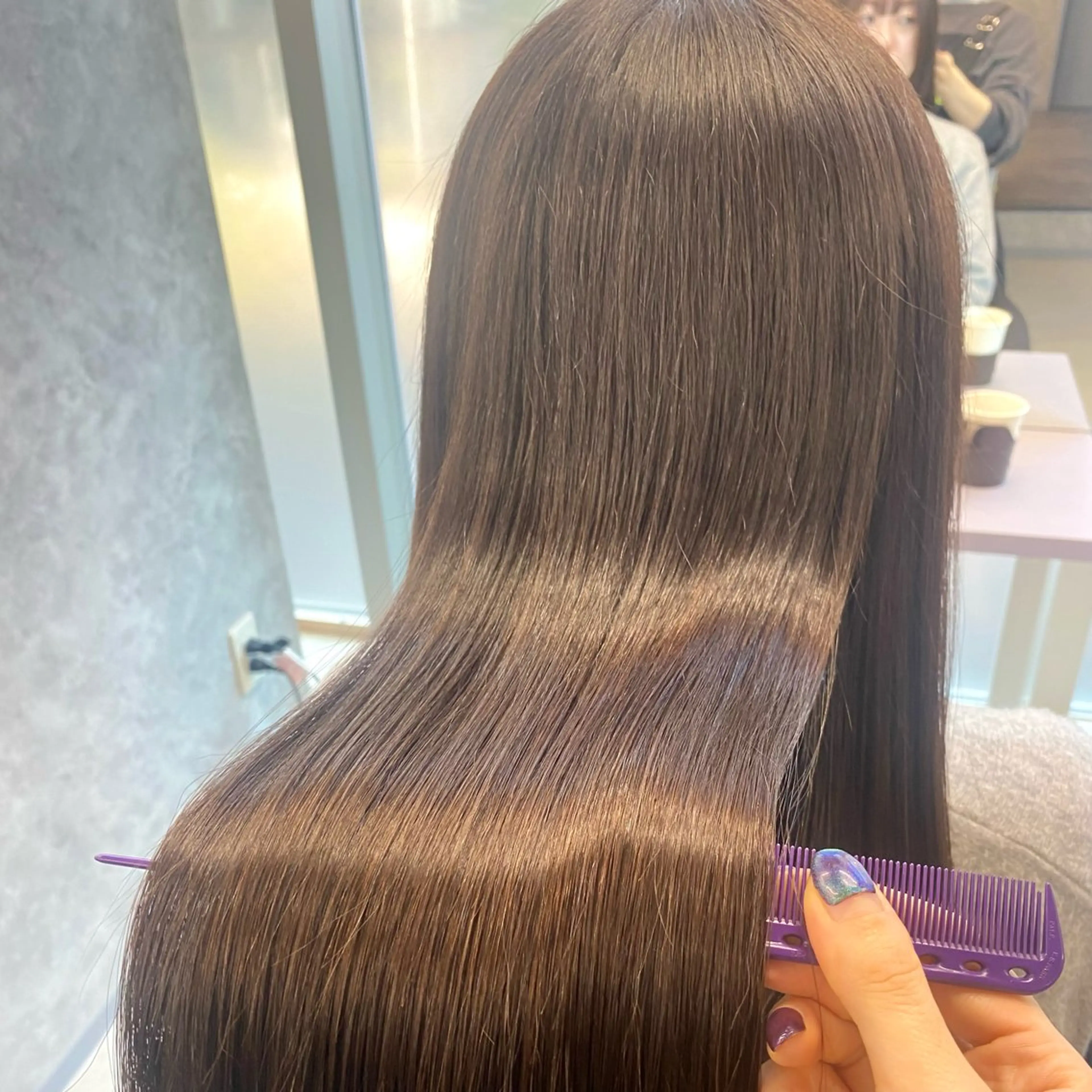 ロング カラー カット ヘアカラー トリートメント Forest. kanako🕊️のヘアスタイル